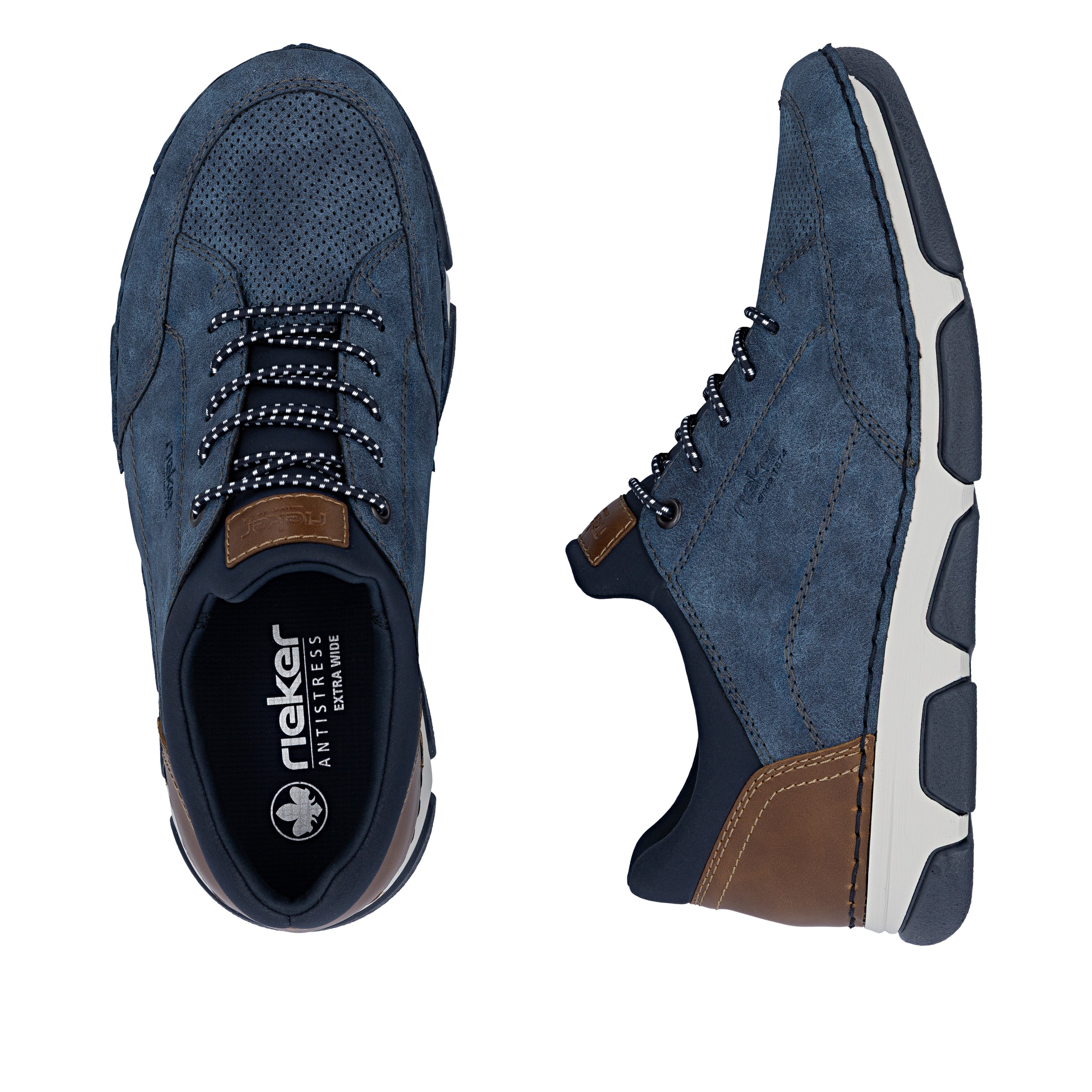 Rieker Slip-On Sneaker  Slipper, Schlupfschuh, Halbschuh, Freizeitsneaker mit Gummizug