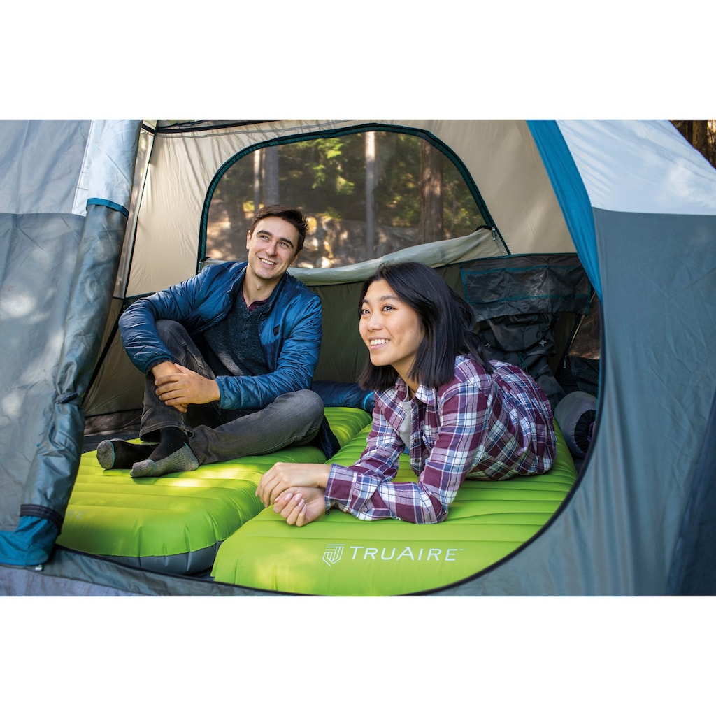 Intex Luftbett »Camping-Matratze Truaire Dura-Beam mit USB150 Pumpe«, mit Aufbewahrungs-Tasche