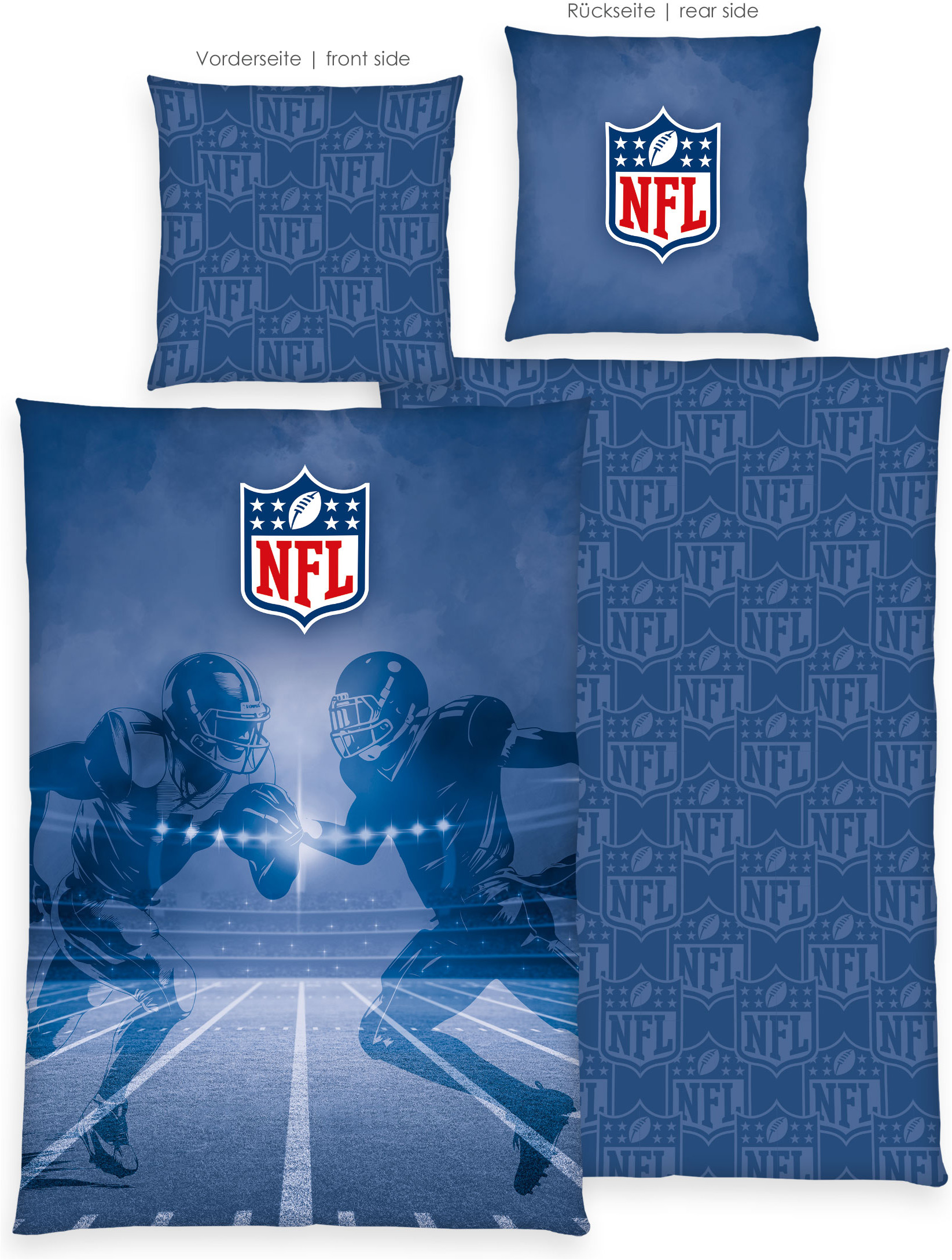 NFL Bettwäsche "NFL" 2 Wendebettwäsche