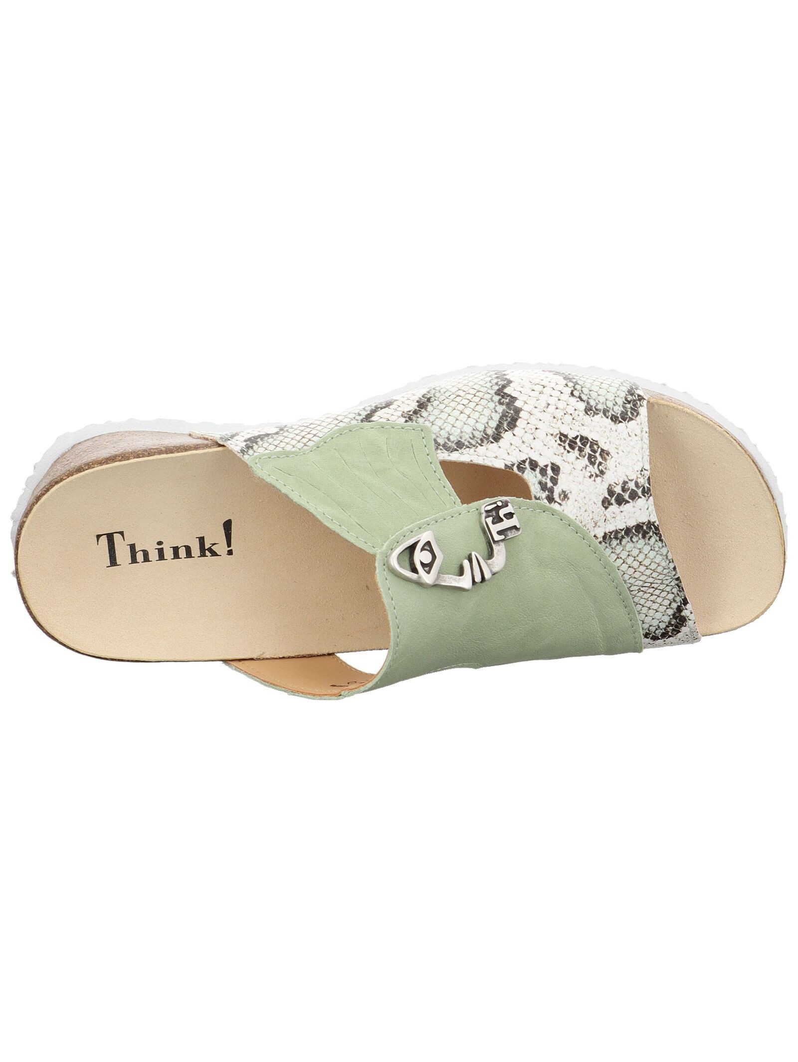Think! Pantolette »Think! Pantoletten Leder«