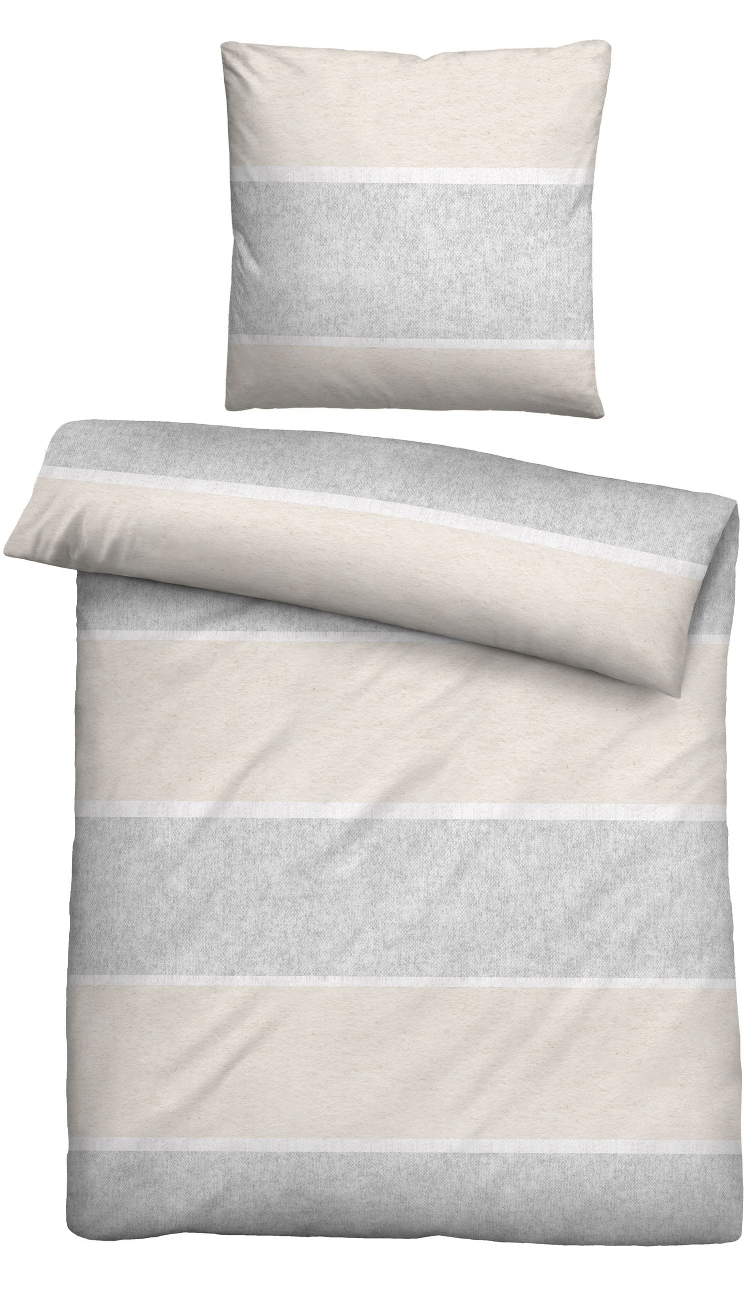 Biberna 1100000002199 "Jonas" 2 Stk. kuschelig warm, weich, pflegeleicht, 100% Baumwolle, made in Germany