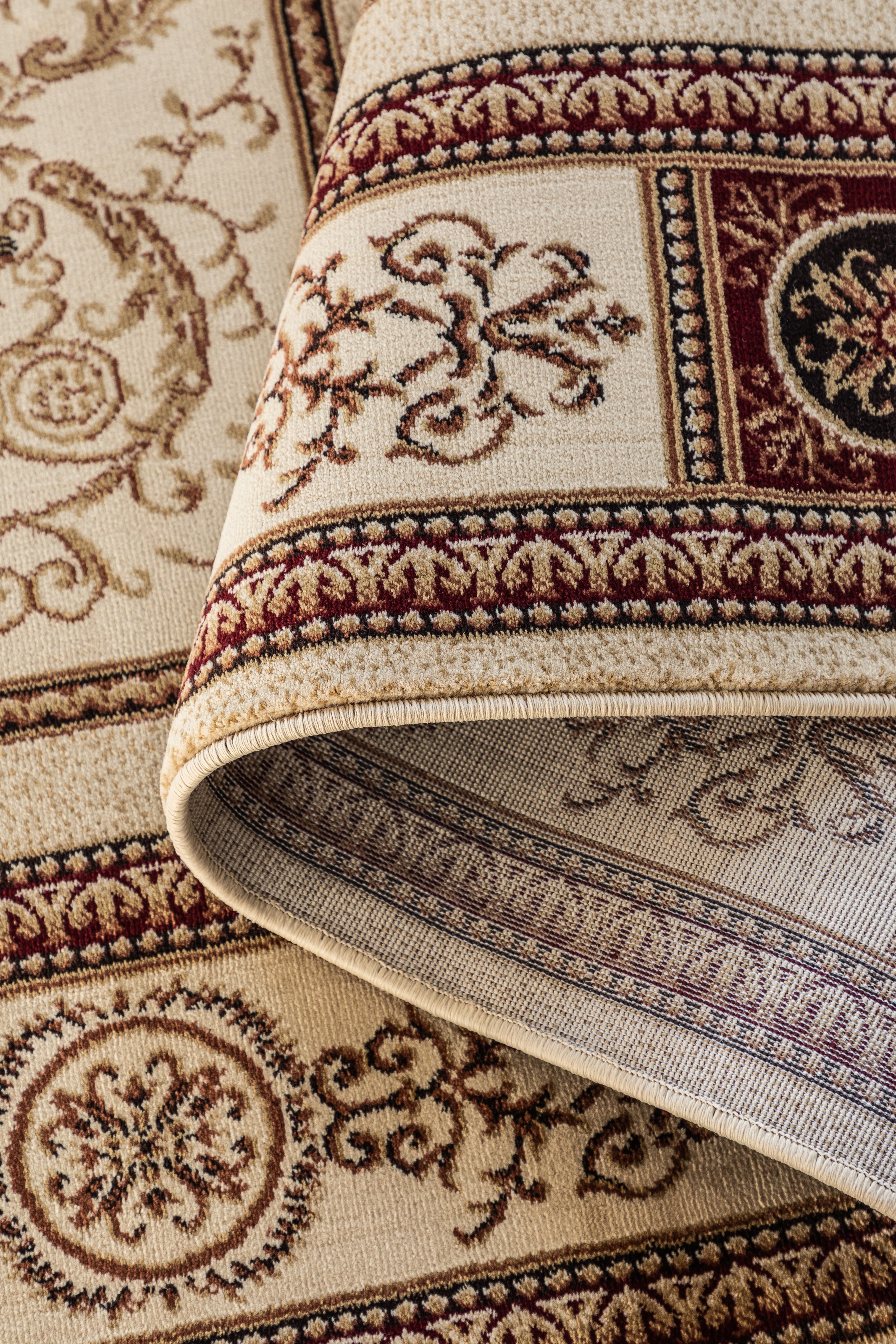 NORTHRUGS Teppich »Guzara«, rechteckig, 8 mm Höhe, Orient Optik, Läufer, strapazierfähig, pflegeleicht, robust