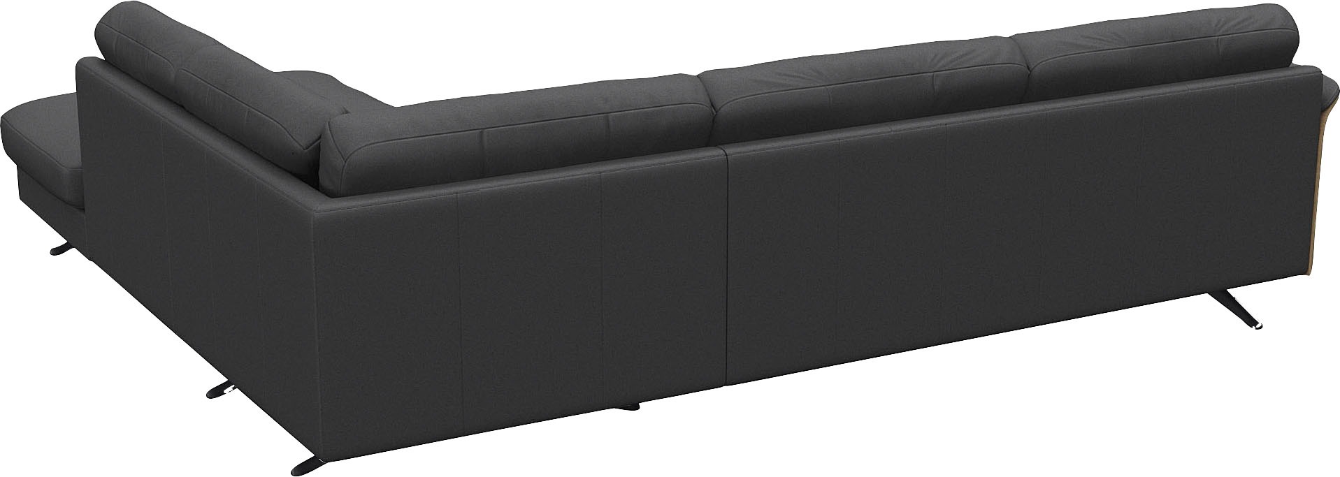 FLEXLUX Ecksofa »Glow, super bequem durch hochwertigem Sitzaufbau mit Federkern, L-Form«, Skandinavisches Design, In hochwertiger Verarbeitung