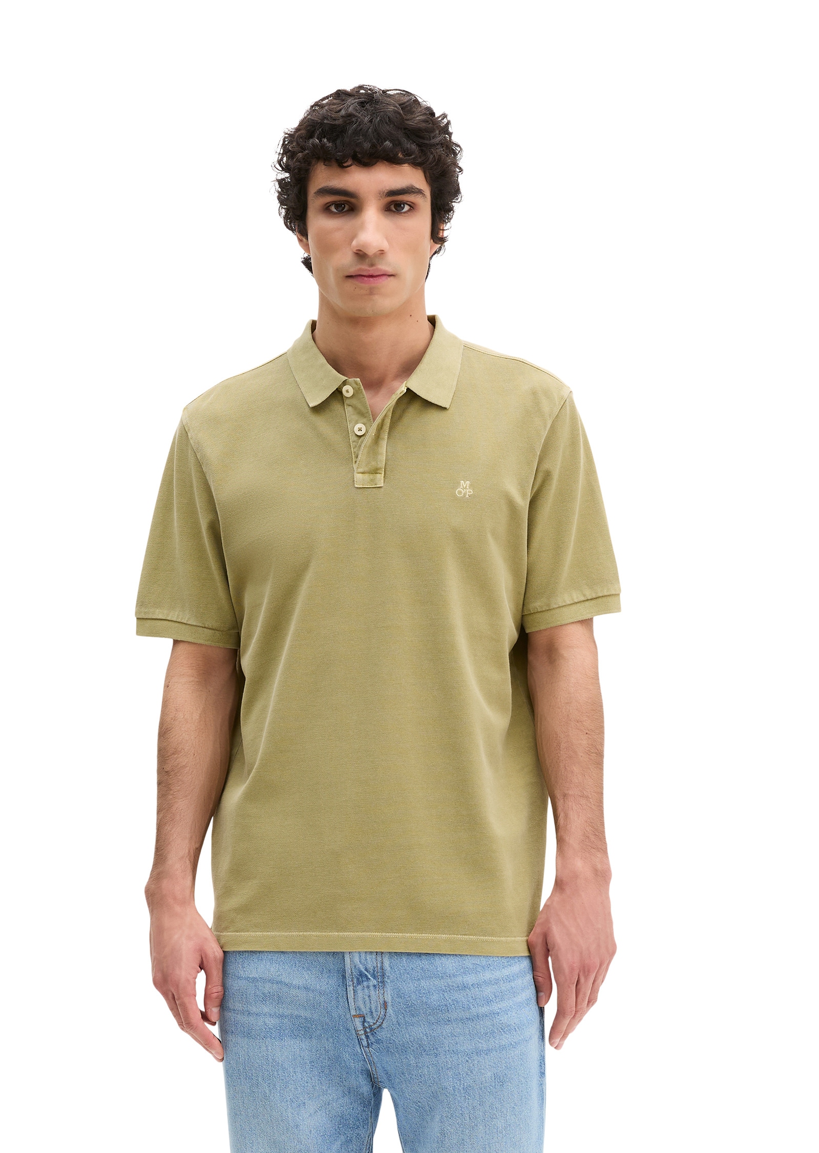 Marc OPolo Poloshirt "aus Bio-Baumwolle"