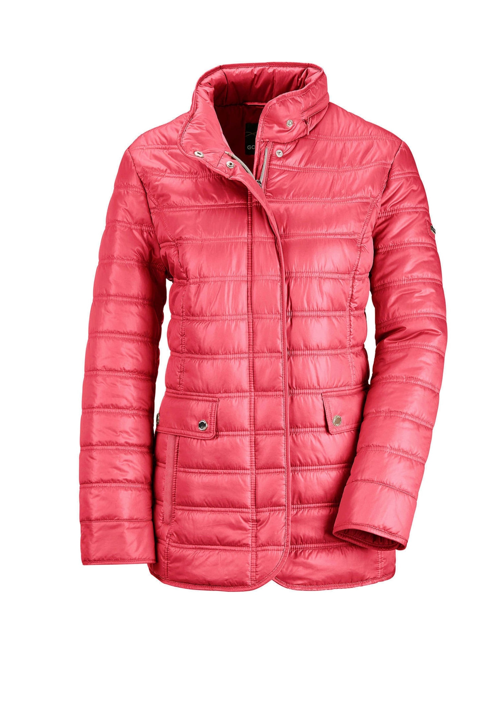 GOLDNER Steppjacke "Kurzgröße Leichte Steppjacke mit vielen Details" mit Ri günstig online kaufen