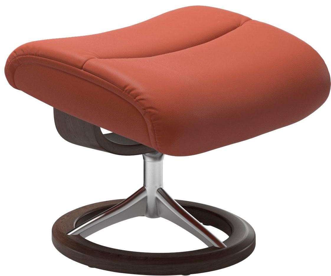 Thumbnail - Stressless "View" Set, Relaxsessel mit Hocker, mit Signature Base, Größe M,Gestell Wenge