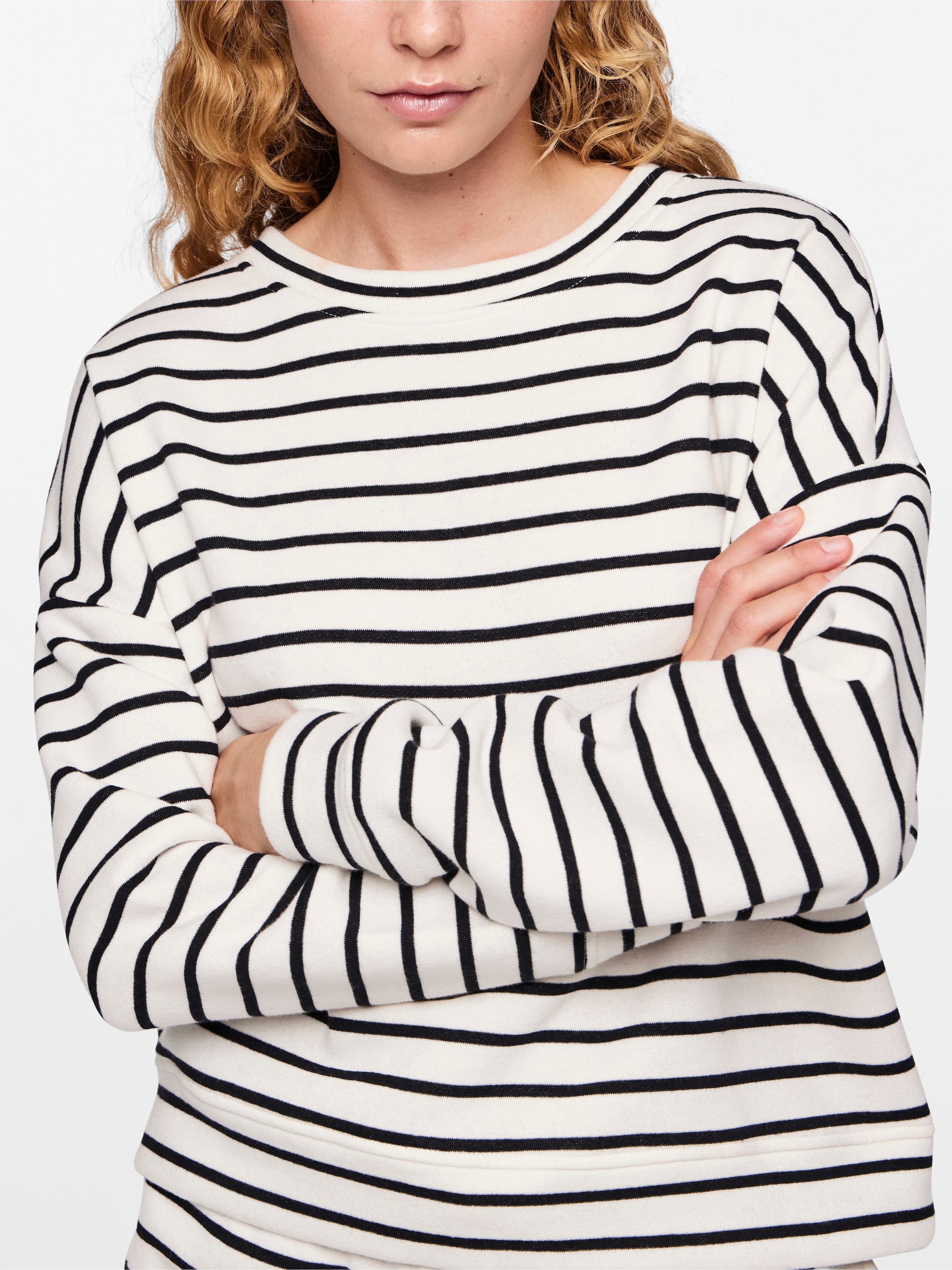 pieces Sweatshirt »PCCHILLI LS SWEAT STRIPES NOOS BC«