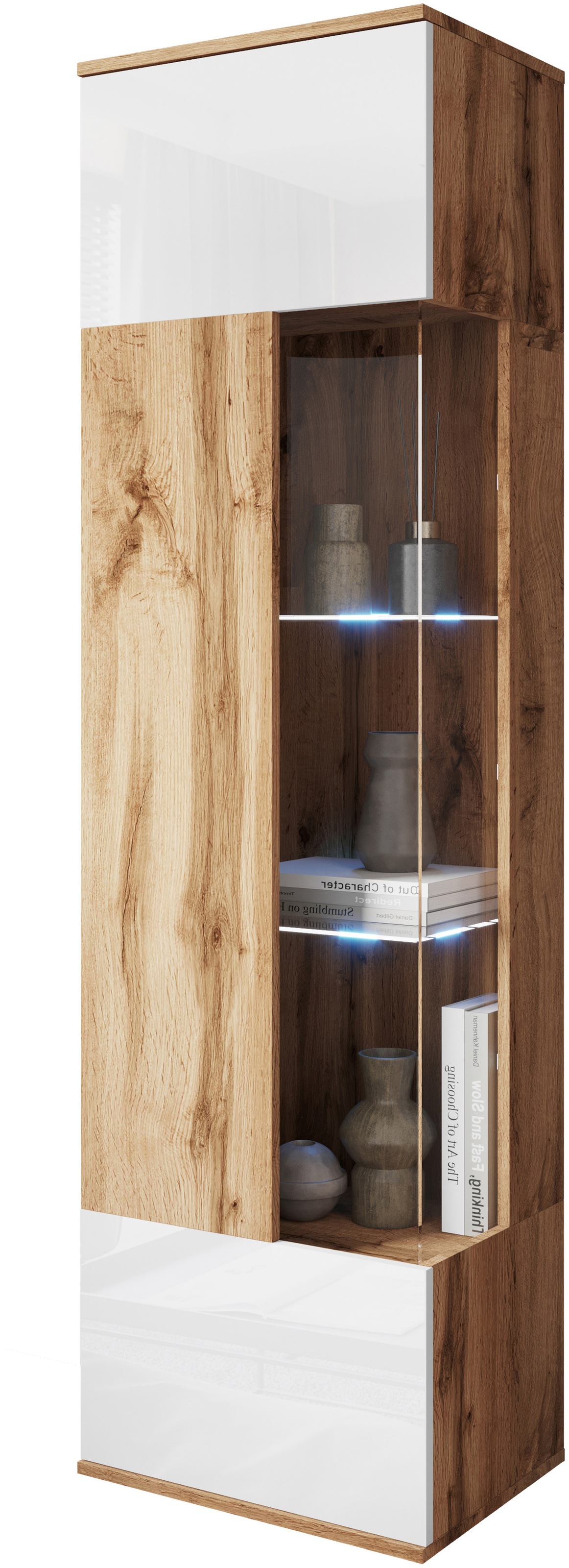 INOSIGN Vitrine "Kenia, stehend und hängend, Türanschlag wechselbar" 1 Stk. günstig online kaufen