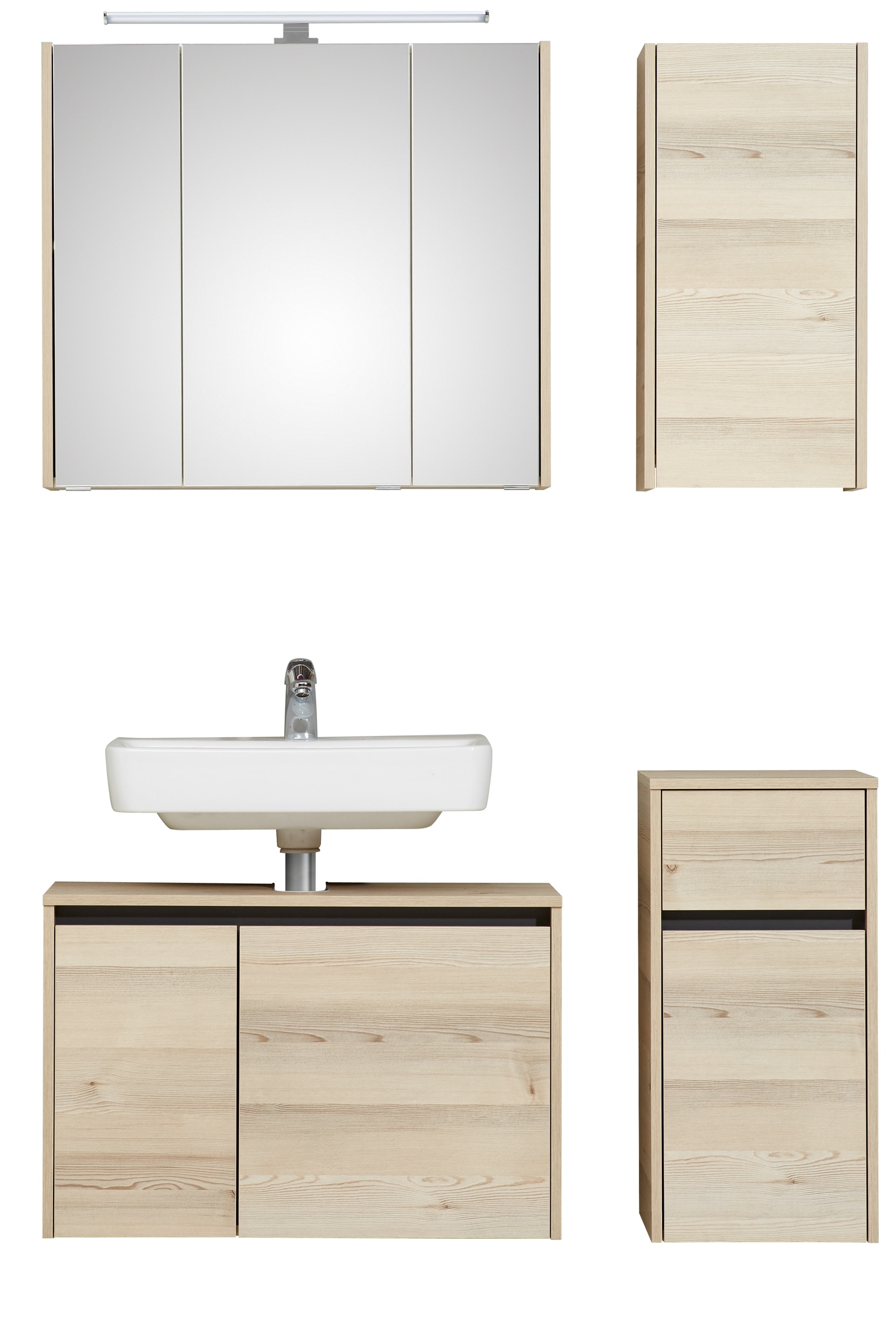Saphir Badmöbel-Set "Quickset 393" Komplett-Set, 4 Stk. tlg. günstig online kaufen