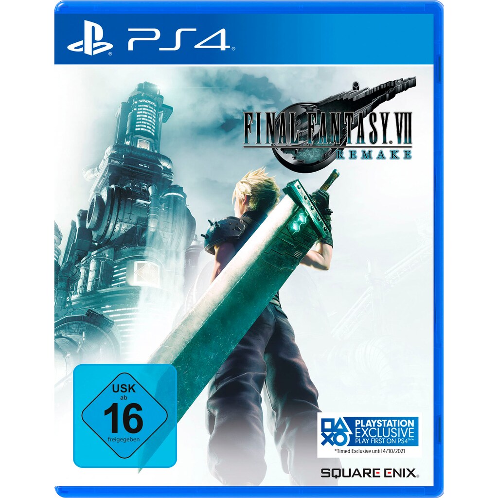 SquareEnix Spielesoftware »Final Fantasy VII Remake«, PlayStation 4