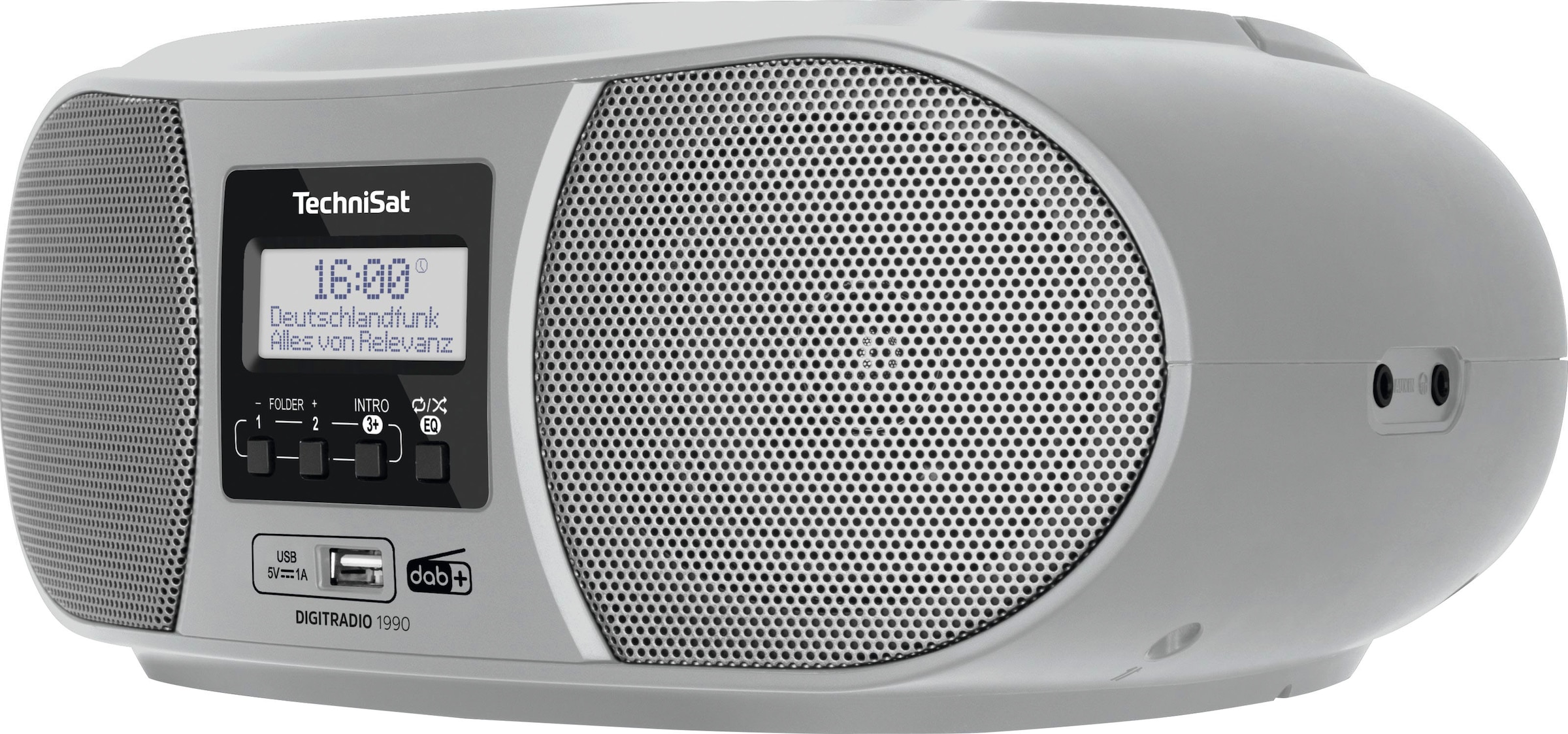 TechniSat Digitalradio (DAB+) »DIGITRADIO 1990«, (Bluetooth Digitalradio (DAB+)-UKW mit RDS 3 W), CD-Player