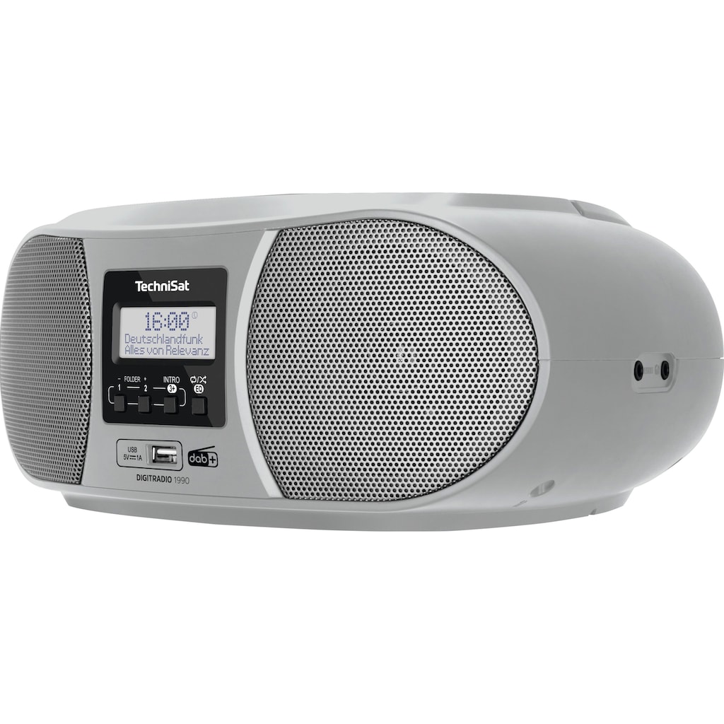 TechniSat Digitalradio (DAB+) »DIGITRADIO 1990«, (Bluetooth Digitalradio (DAB+)-UKW mit RDS 3 W)