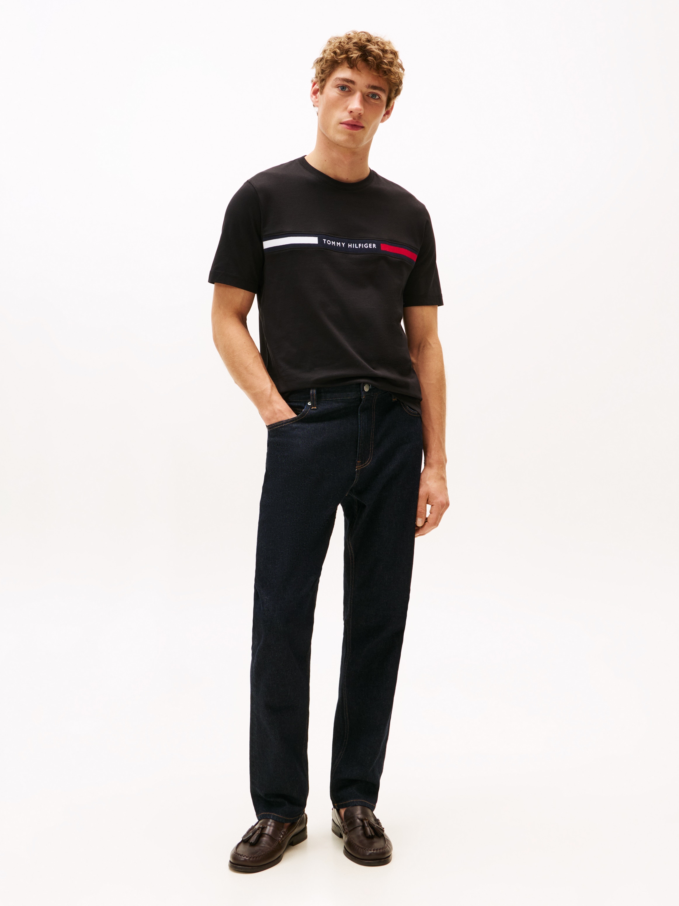 Tommy Hilfiger T-Shirt »HILFIGER CHEST INSERT TEE«