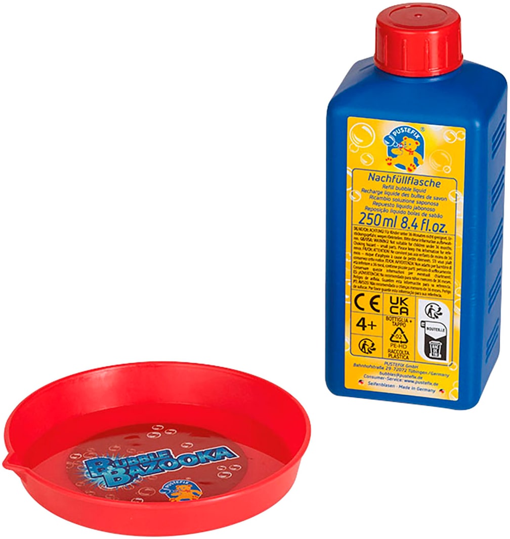 PUSTEFIX Seifenblasen Kanone »Bubble Bazooka«, mit LED-Licht