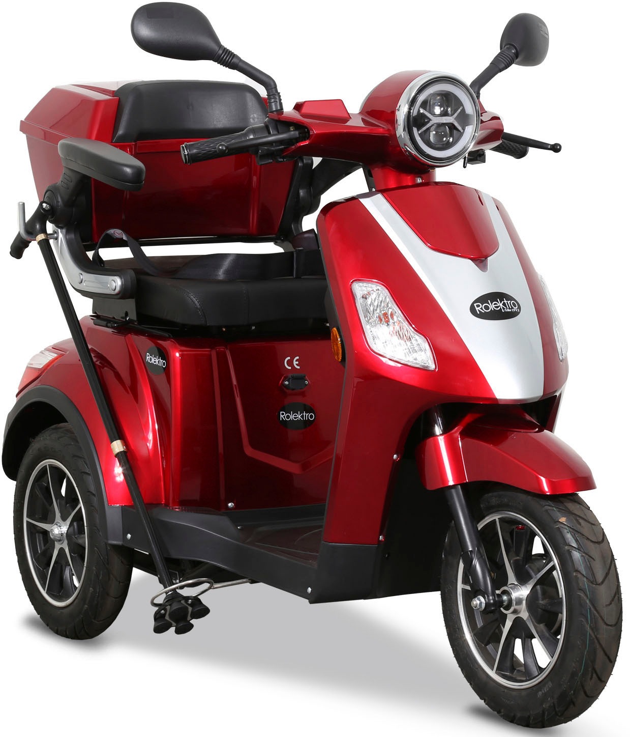 W, | Elektromobil Rolektro »E-Trike 15 V.2«, 15 Topcase) 1000 km/h, BAUR (mit