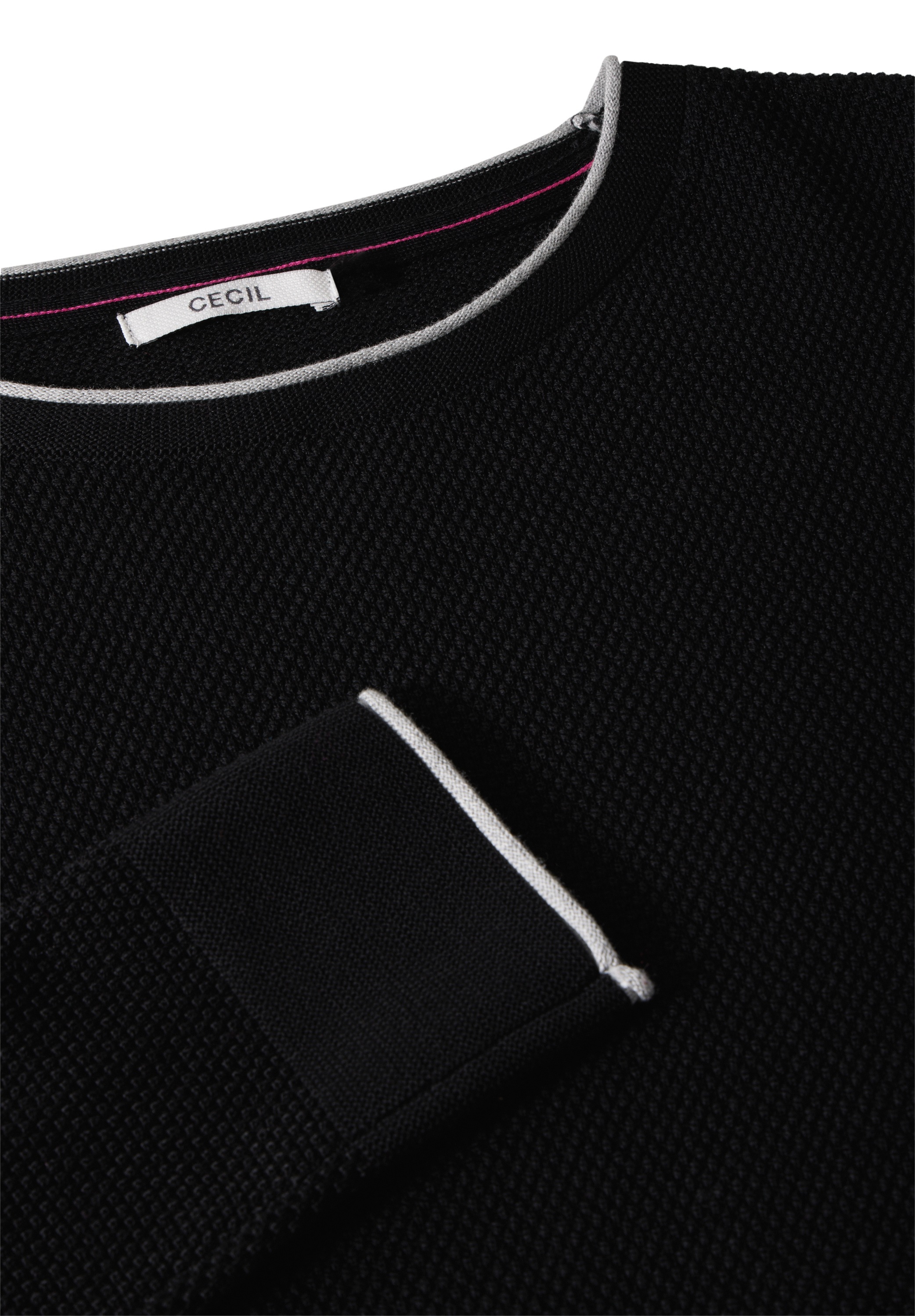 Cecil Strickpullover, im soften Baumwoll-Mix