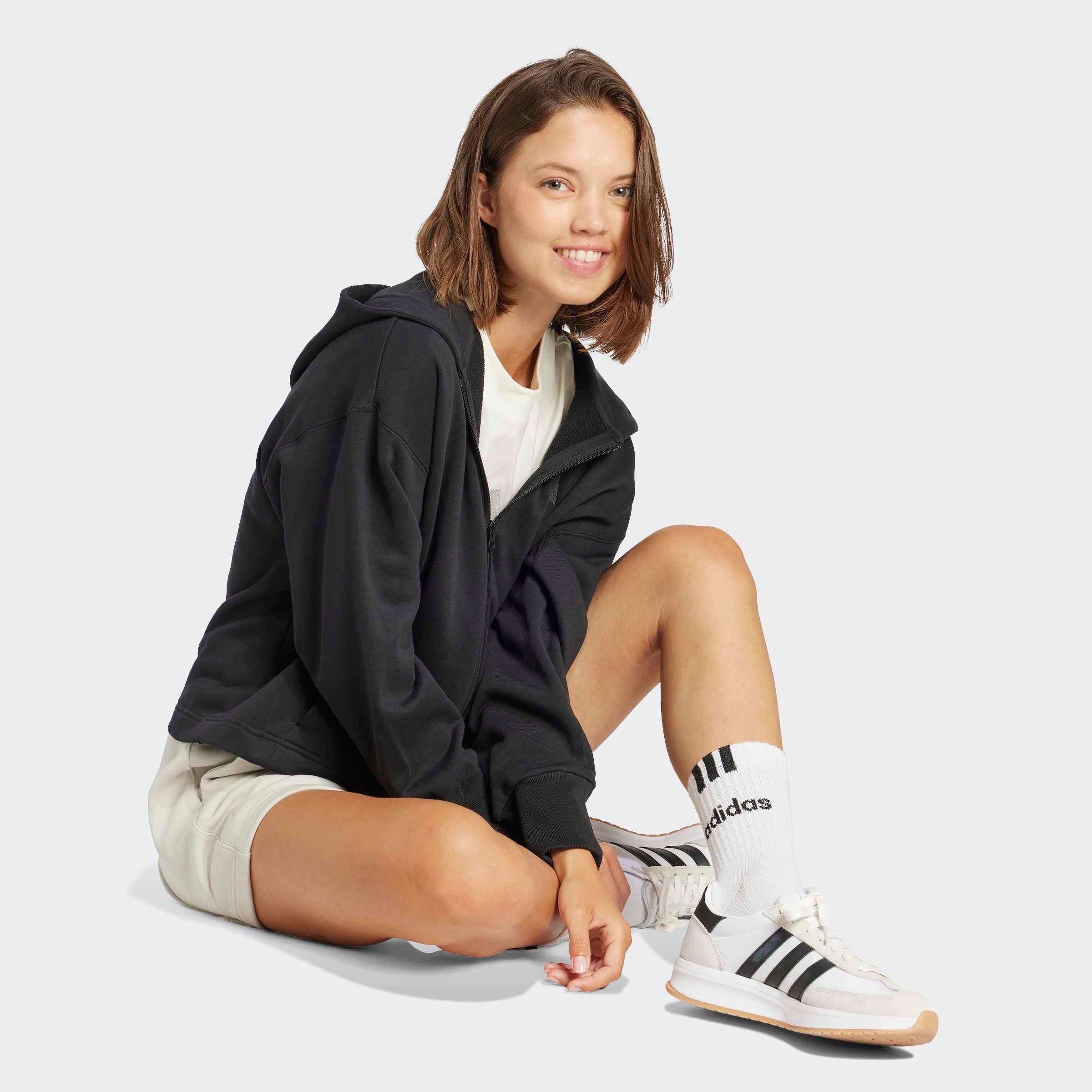 adidas Sportswear Kapuzensweatshirt »W ALL SZN FT FZ«
