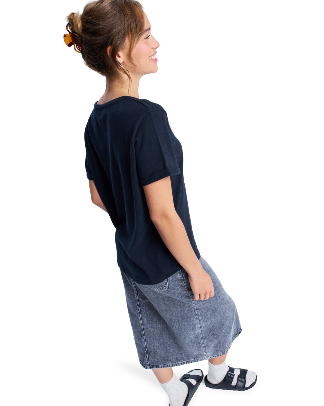 Thumbnail - Roxy Oversize-Shirt "Oceanwave Regular Slub"