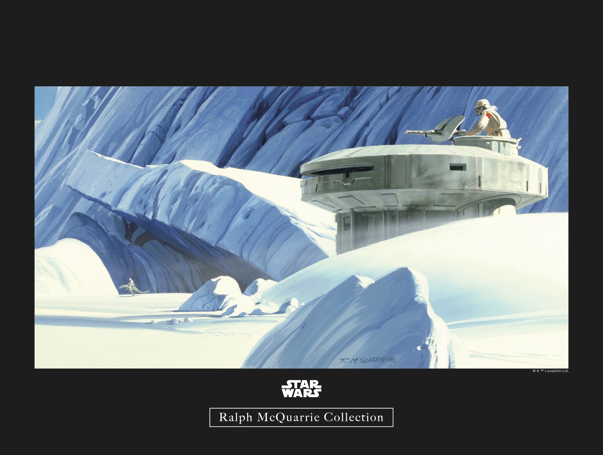 Komar Poster »Star Wars Classic RMQ Hoth Ech...