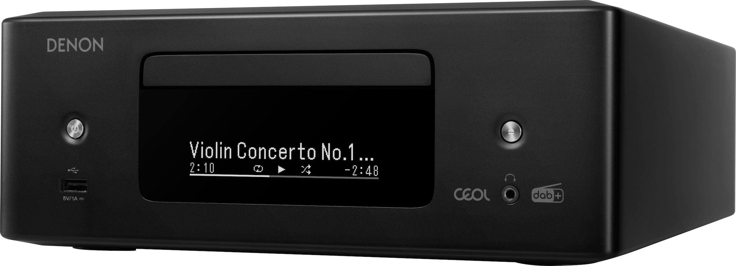 Denon Netzwerkplayer »RCD-N12DAB«, (Bluetooth-NFC-WLAN)