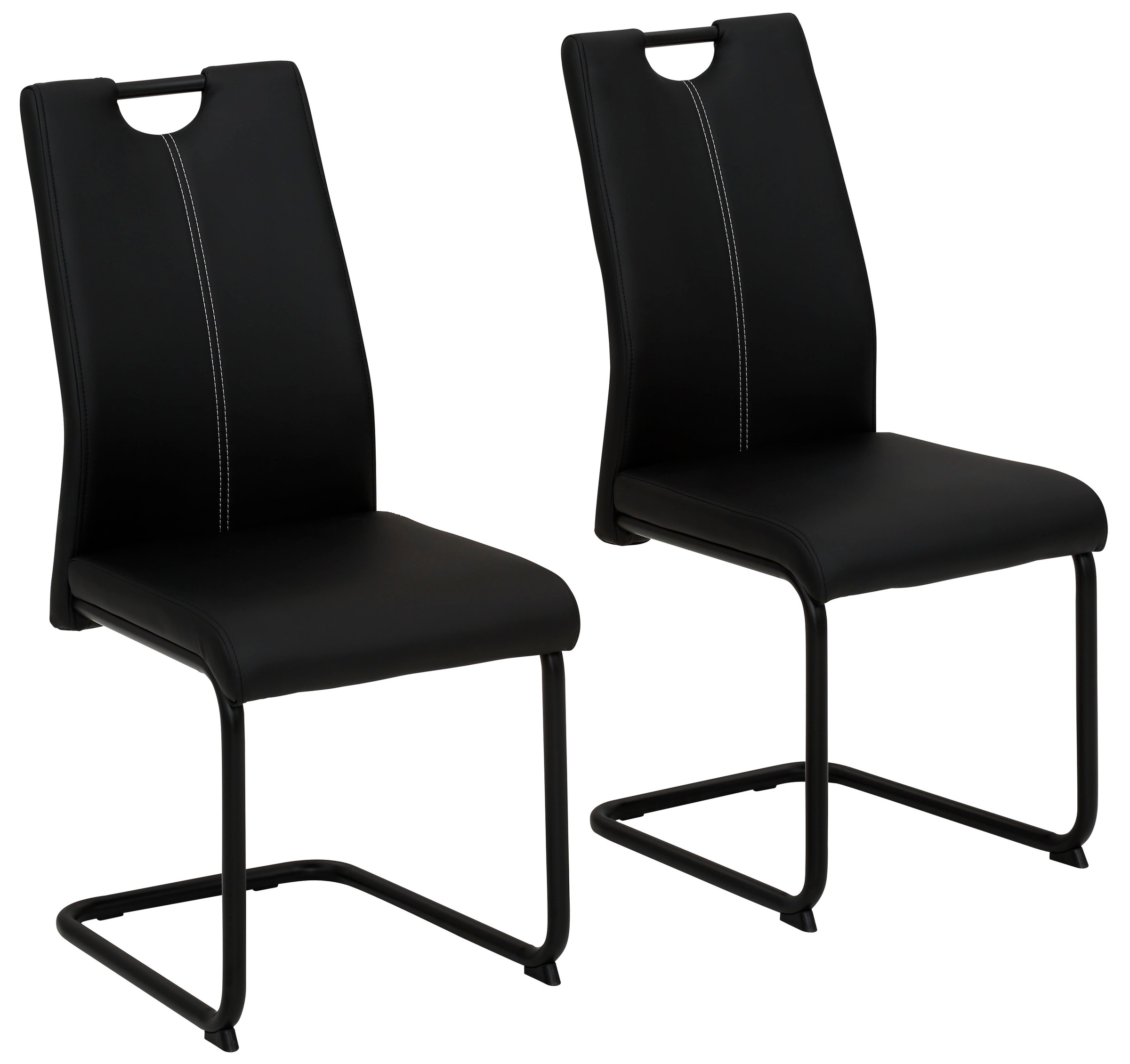 HELA Freischwinger "CORA" () 2 Stk.Tragegriff in schwarz günstig online kaufen