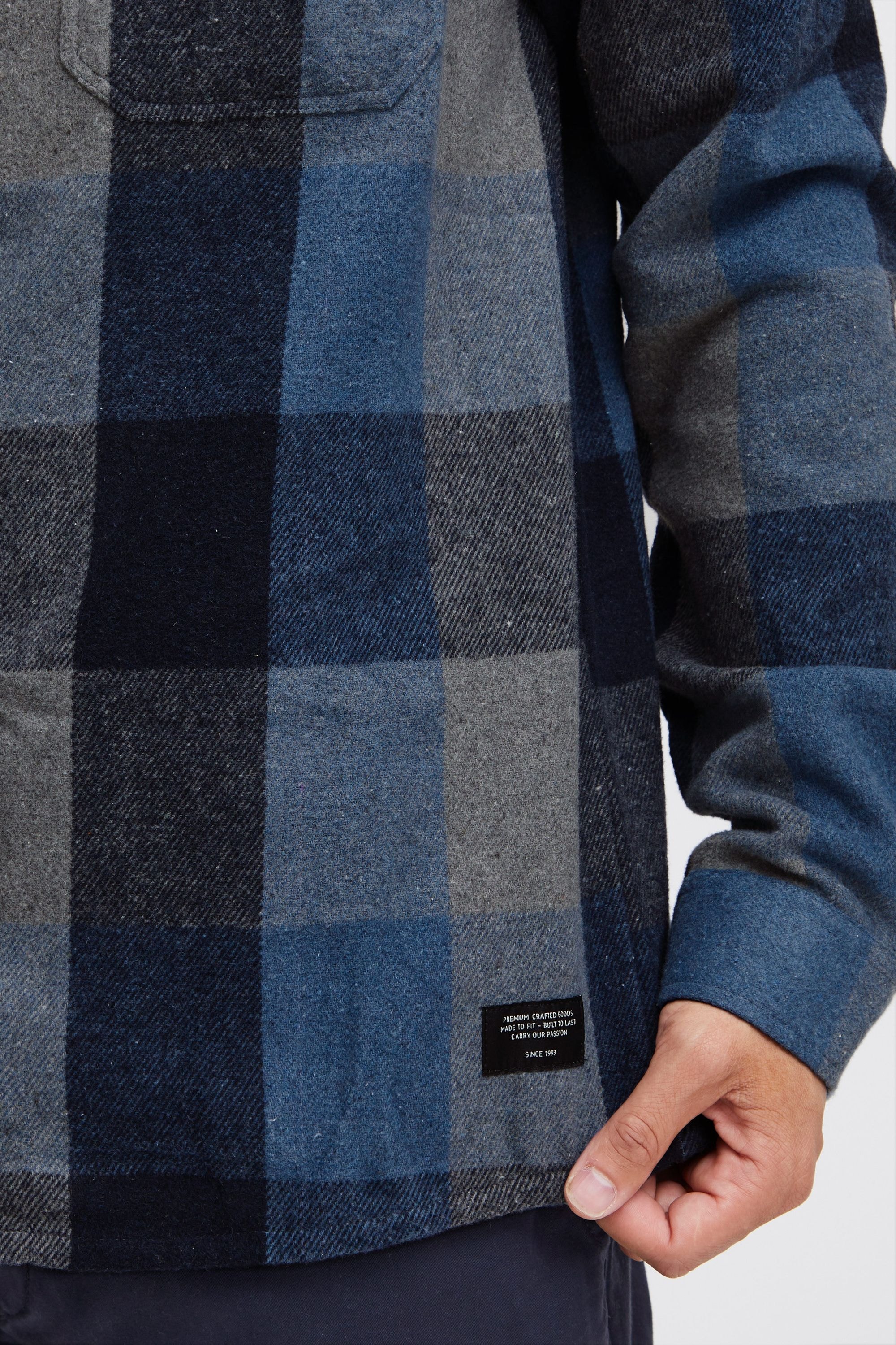 Indicode Fleecejacke »Fleecehemd IDValmer«