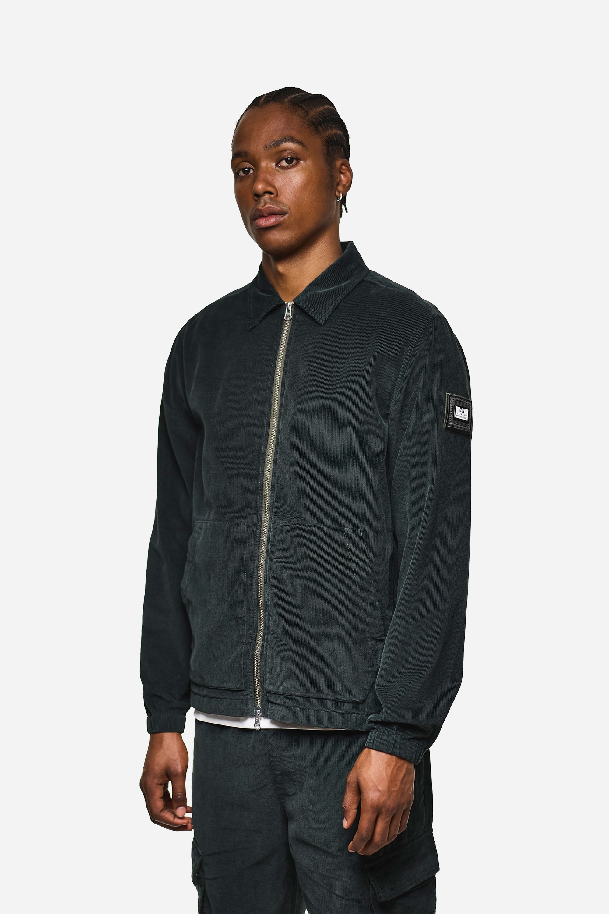 Weekend Offender Kurzarmshirt "CROFT CORD OVER SHIRT . Herren" Überhemd Herren, leichte Hemdjacke, Feincord, Jackenhemd, Sale