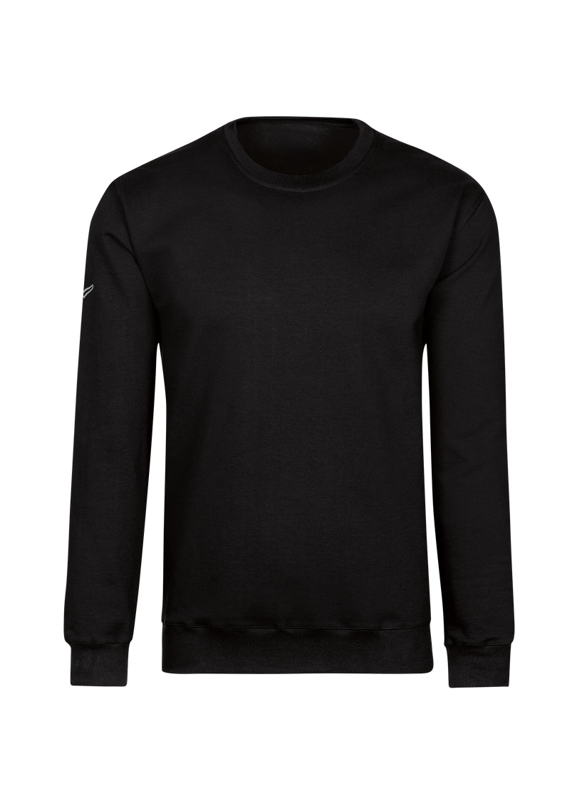 Trigema Sweatshirt "TRIGEMA Sweatshirt aus Biobaumwolle"