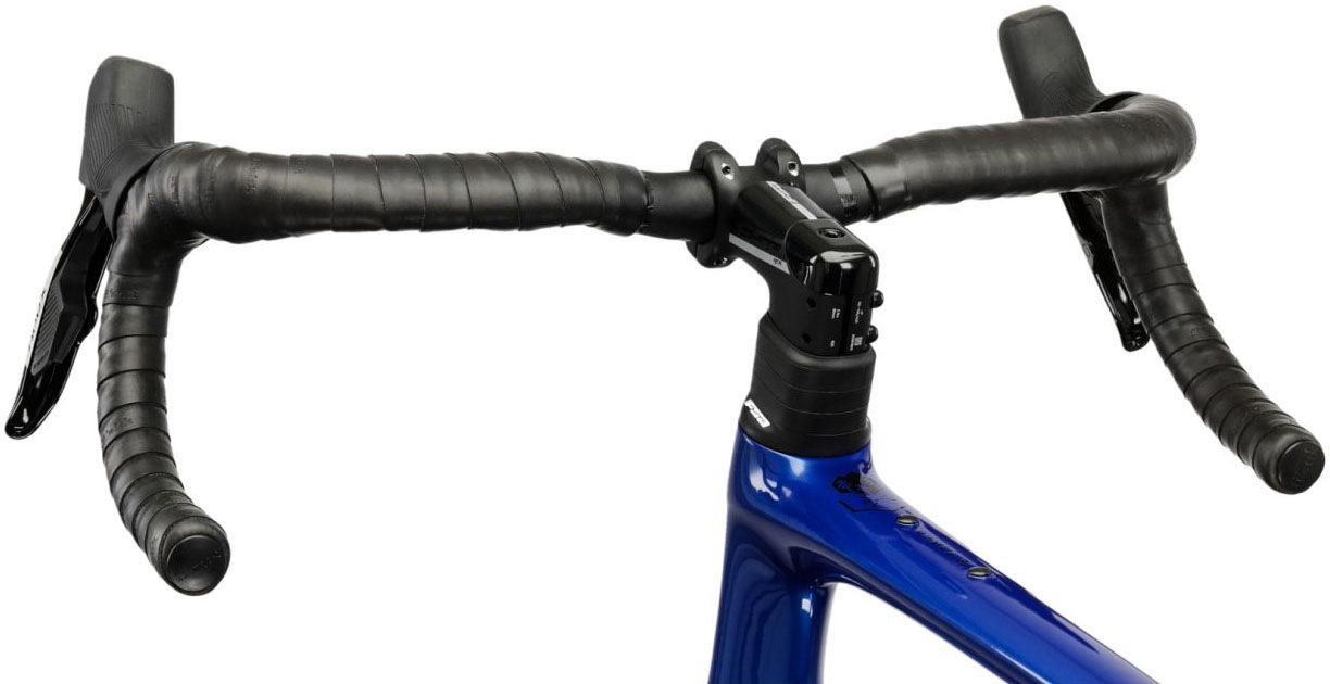 Kross Gravelbike »Gravelbike Carbon Esker RS 2.0 Blau 12 Gänge« 12 Gang SRAM APEX XPLR AXS Schaltwerk Kettenschaltung mit Carbon-Rahmen und -Gabel