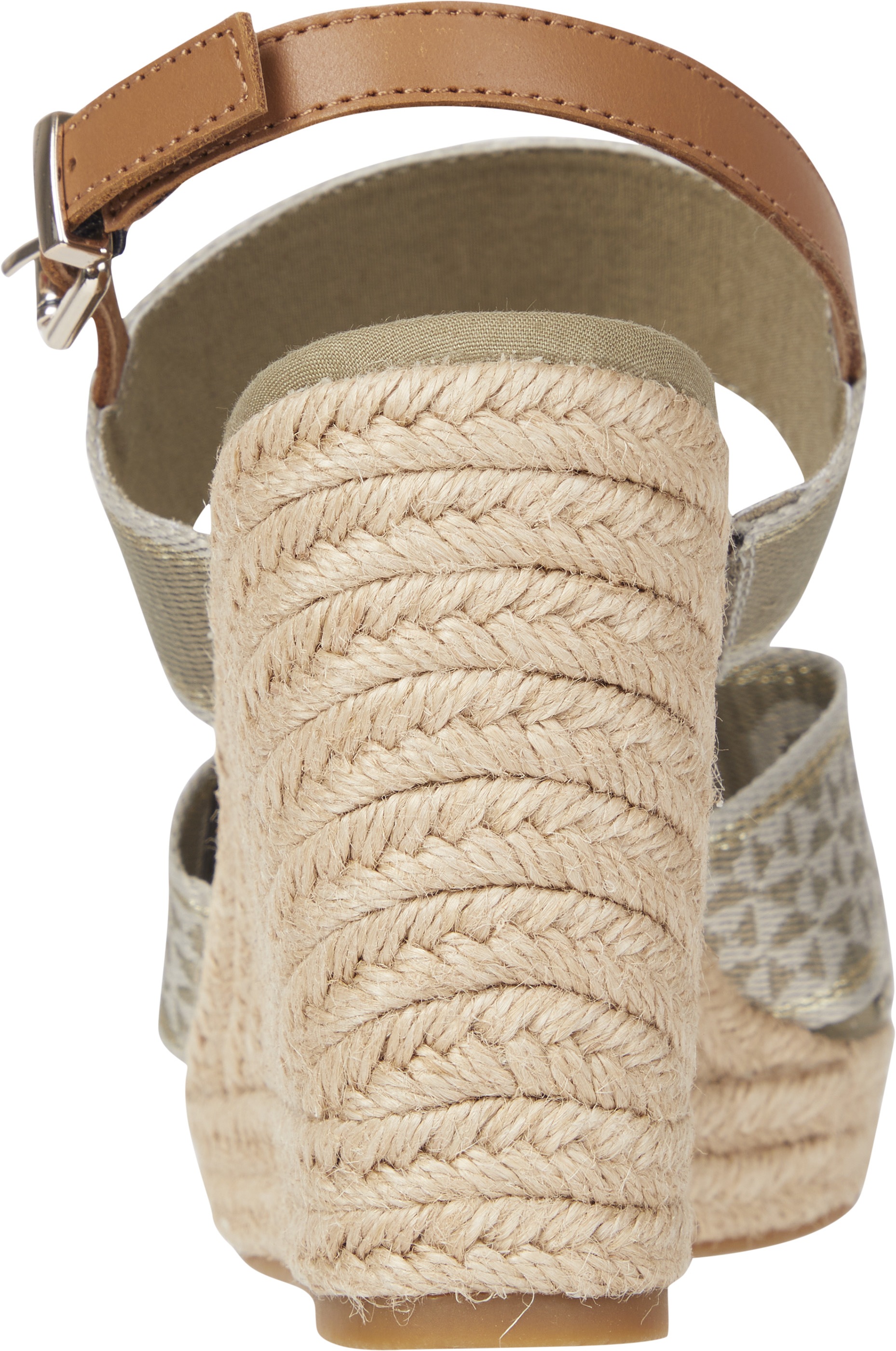 Tommy Hilfiger High-Heel-Sandalette »TOMMY WEBBING HIGH WEDGE SANDAL« mit vestellbarer Schnalle