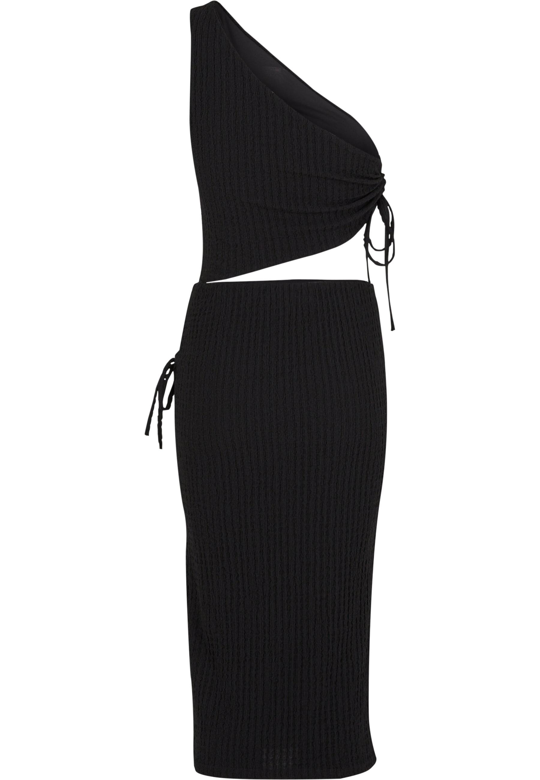 URBAN CLASSICS Shirtkleid »Urban Classics Ladies Cut Out Jersey Dress«, (1 tlg.)