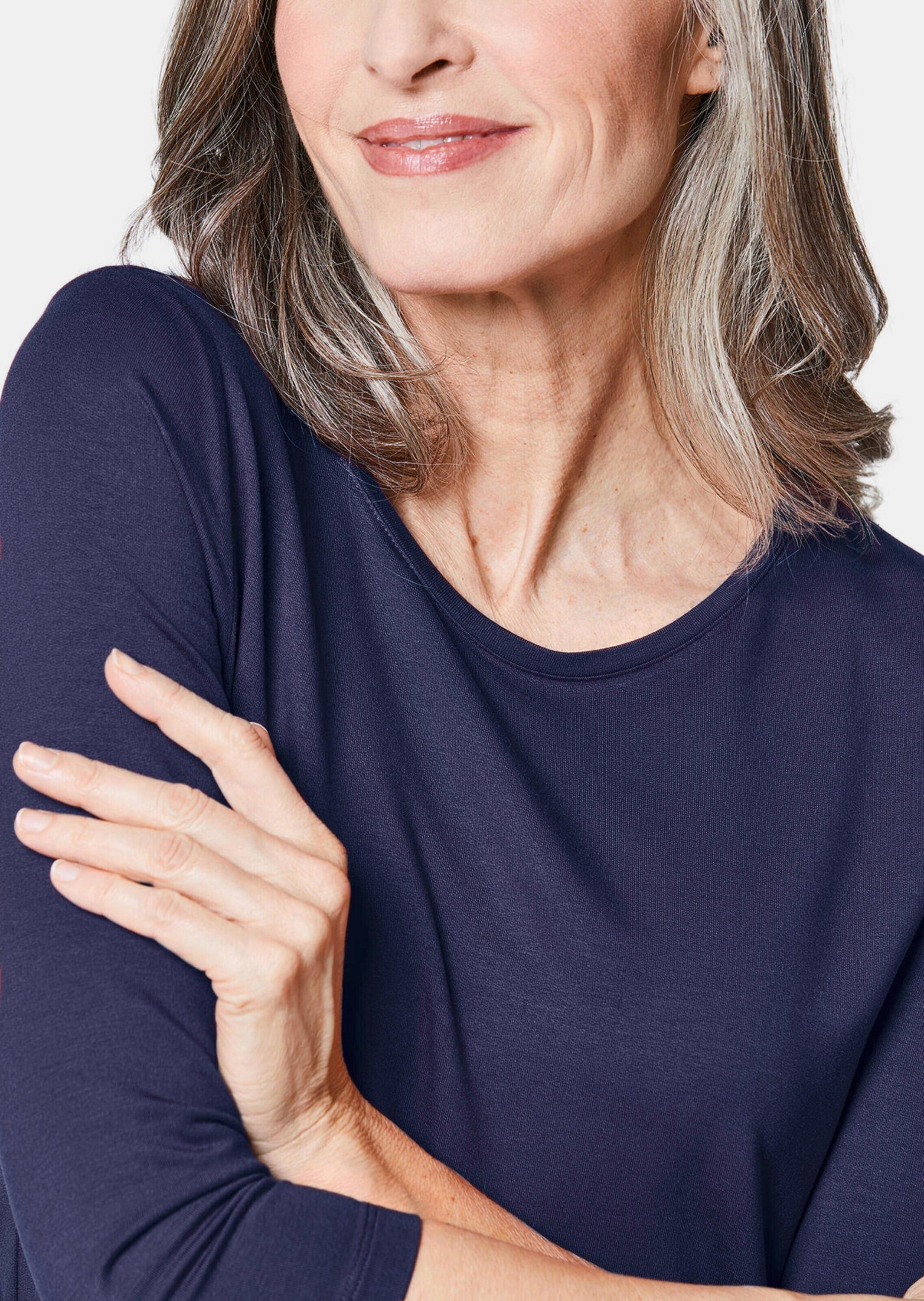 GOLDNER 3/4-Arm-Shirt »Kombifreundliches Shirt mit ¾ Arm«
