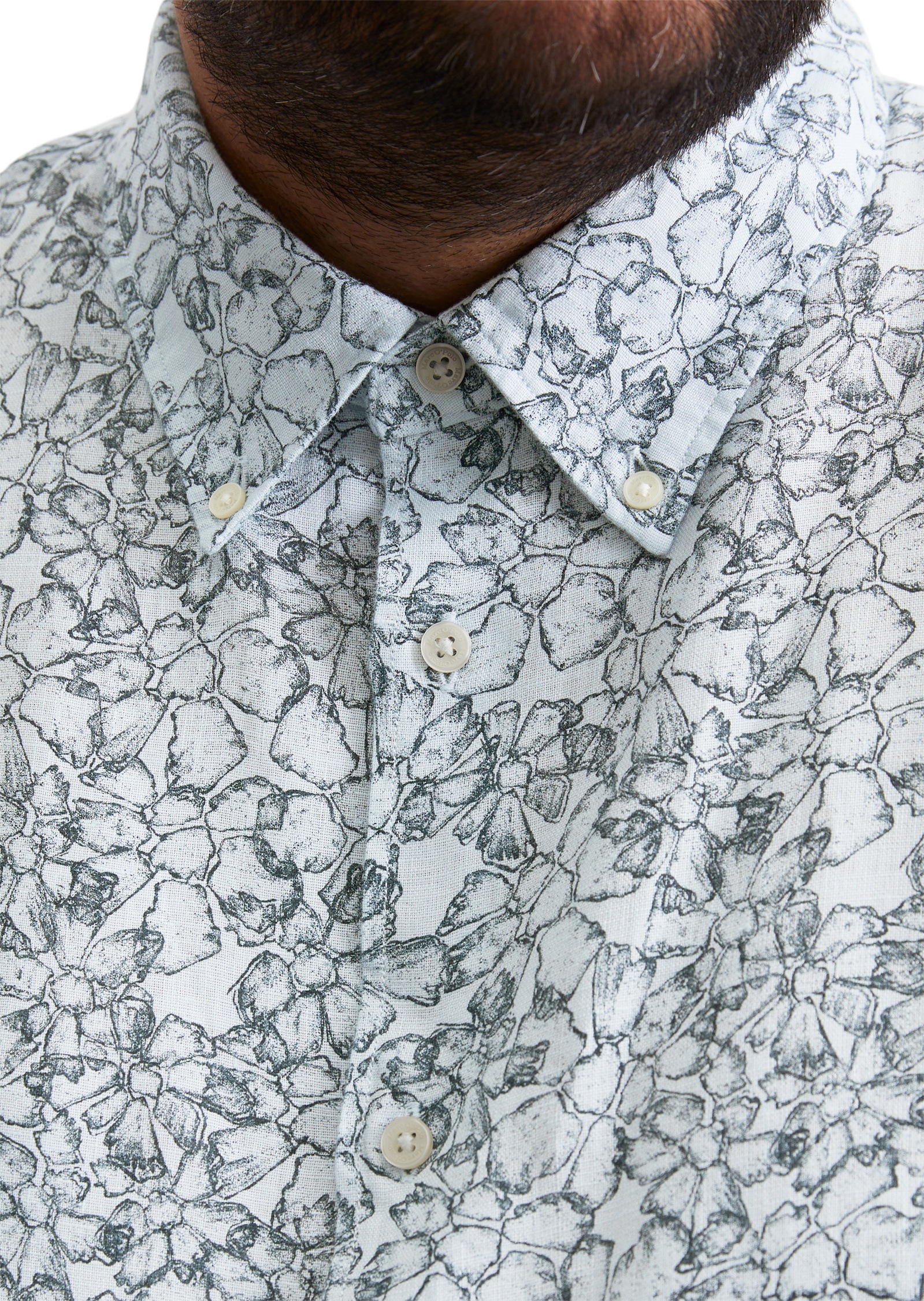 Marc O'Polo Langarmhemd »aus reinem Leinen«
