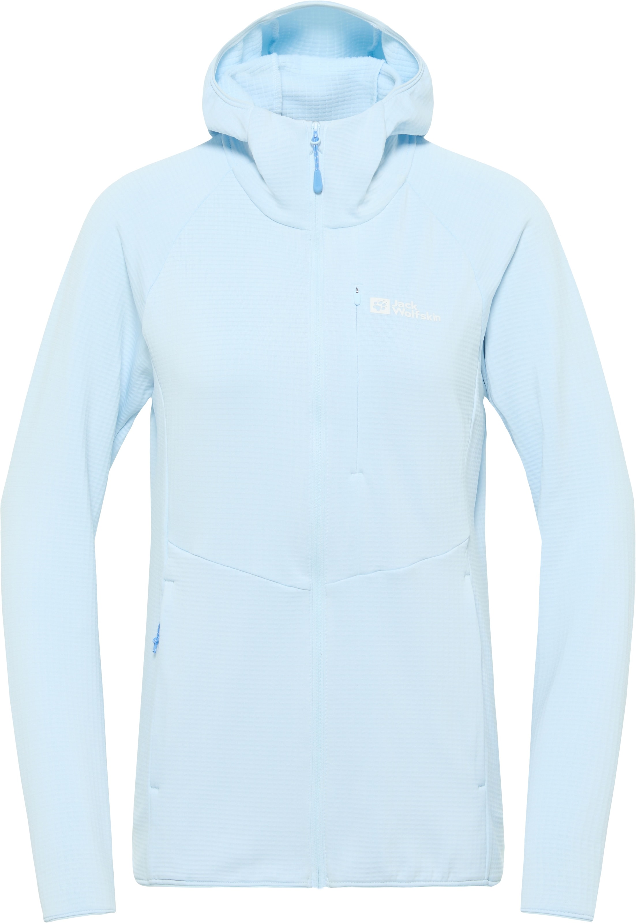 Jack Wolfskin Fleecejacke »KOLBENBERG HOODED FZ W«, mit Kapuze