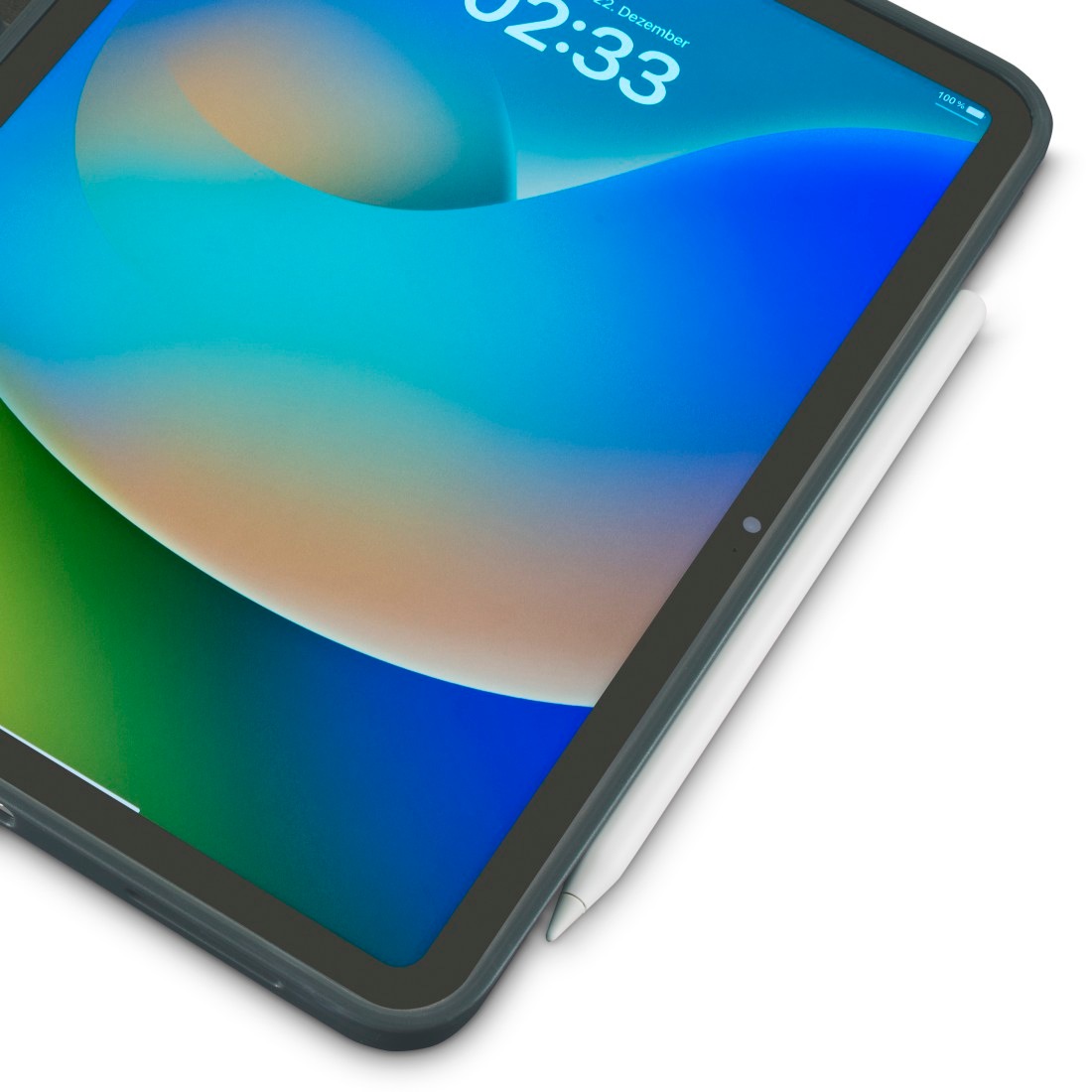 Hama Tablettasche »Tabletschutzhülle für Apple iPad Air 13" (2024), Grau«, mit Standfunktion, Deckel abnehmbar