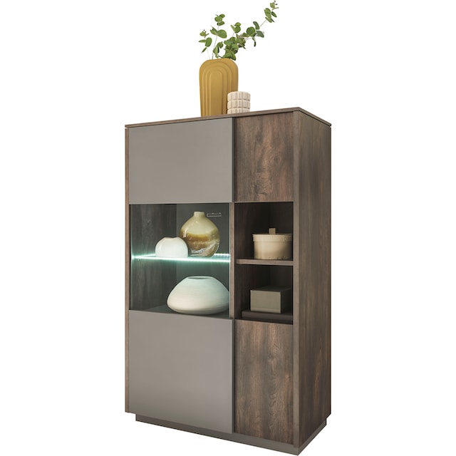 INOSIGN Vitrine »LARGO«, Türen mit Soft-Close-Funktion, Höhe 130 cm kaufen  | BAUR