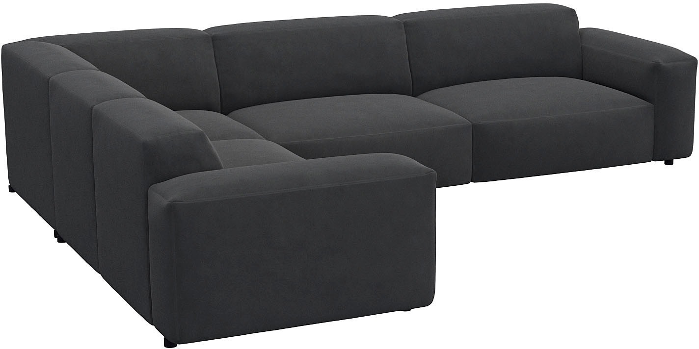 FLEXLUX Ecksofa "Lucera Chaislongue rechts oder links", modern & anschmiegs günstig online kaufen