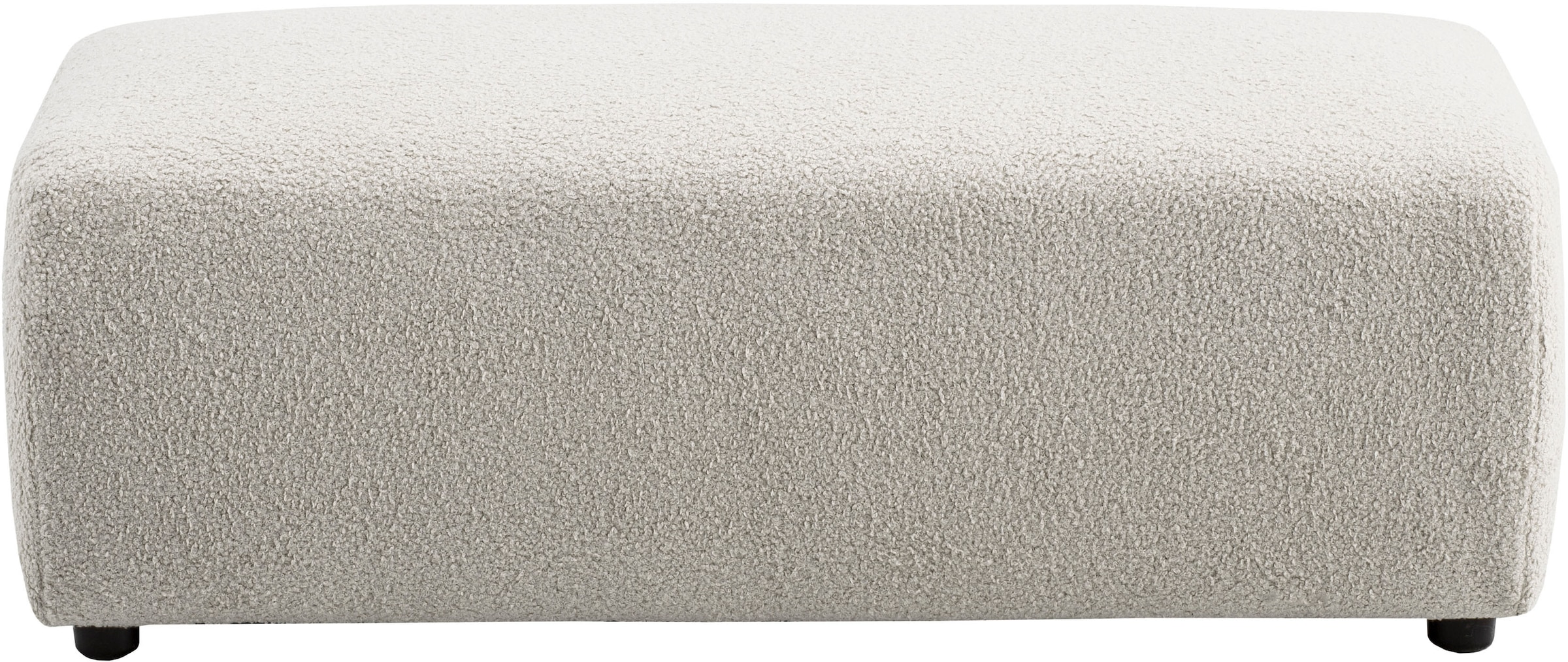 Home affaire Hocker »BAKELS, Polsterhocker in Cord oder Boucle-Stoff« zur Serie BAKELS, Hocker stellbar zum Schlafsofa (Krokodilverbinder)