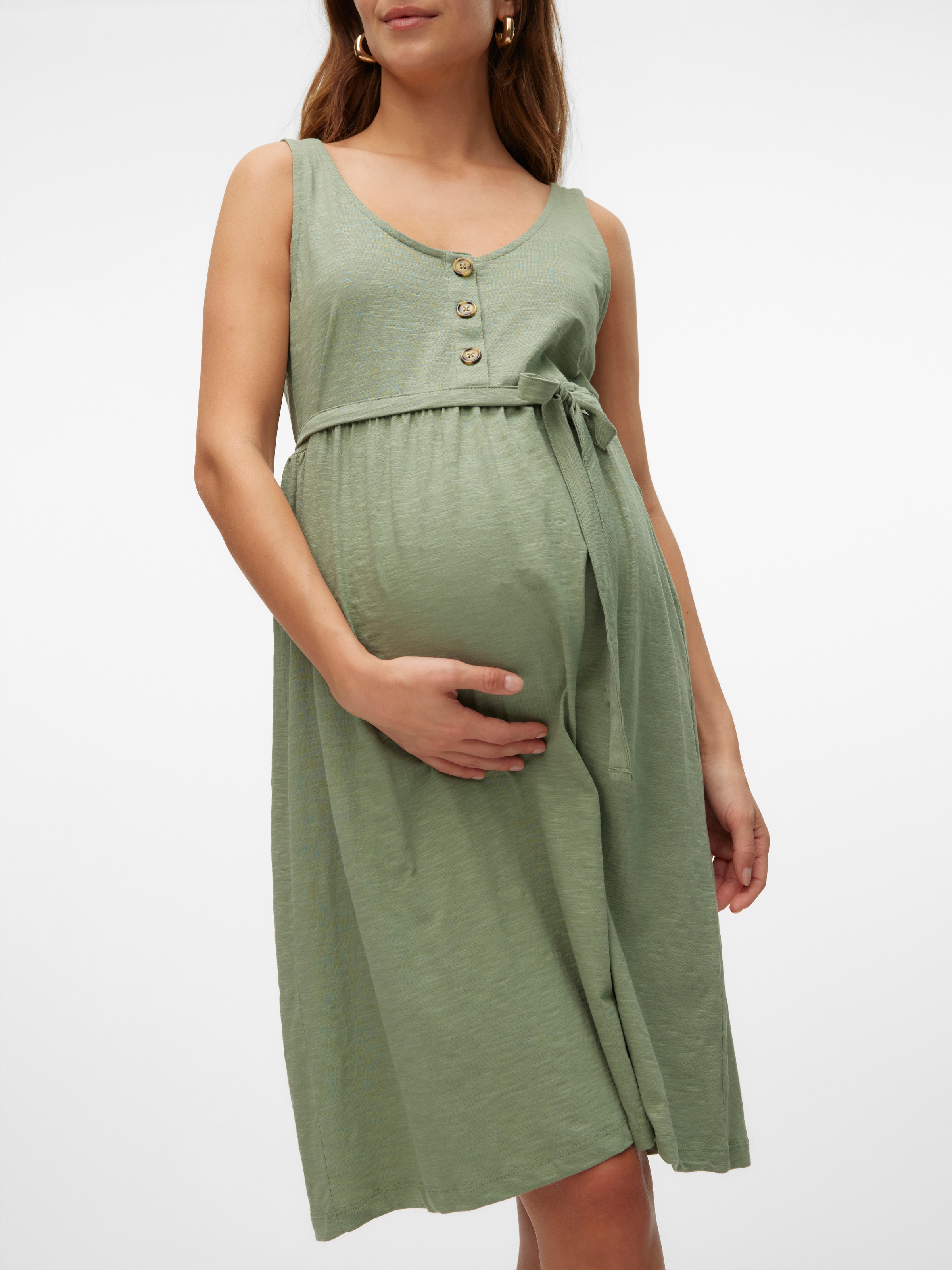 Mamalicious Umstandskleid »MLEVI LIA SL JRS ABK DRESS 2F NOOS«