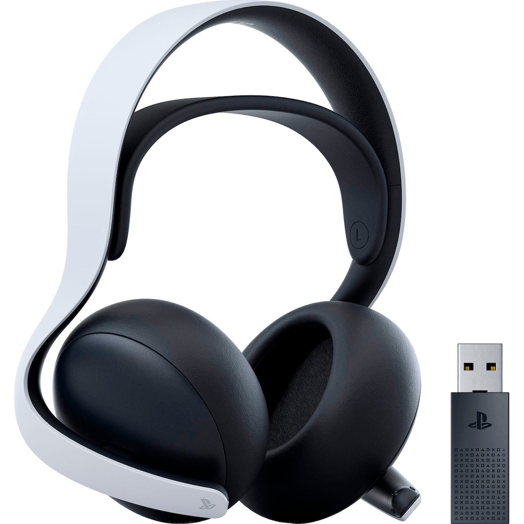 PlayStation 5 Gaming-Headset »Link USB-Adapter + PlayStation 5 PULSE Elite«, Bluetooth, Rauschunterdrückung