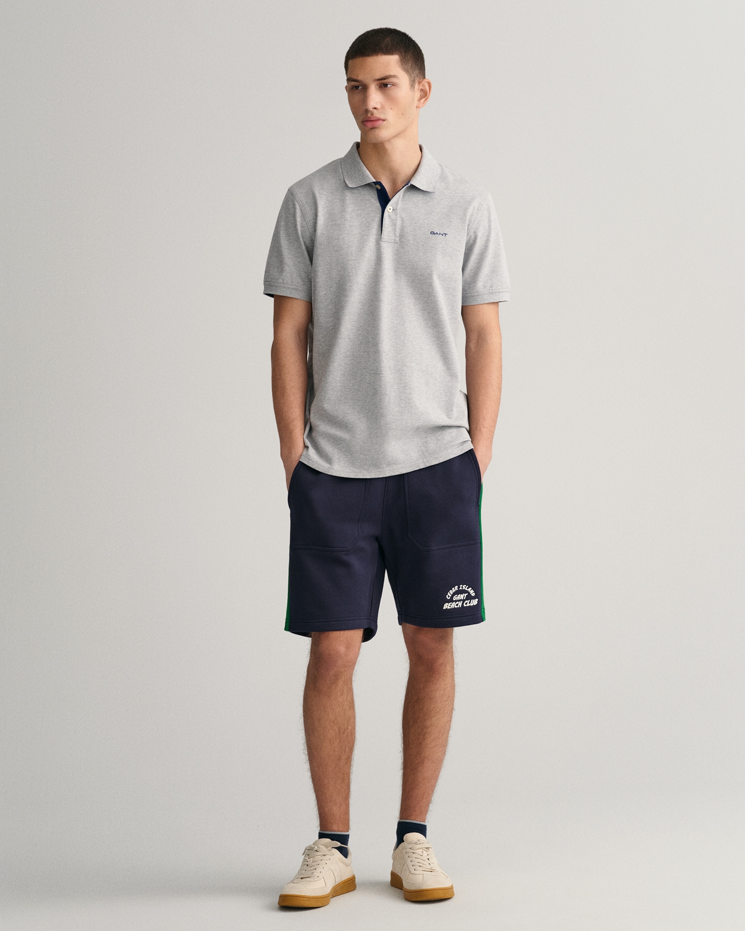 Gant Poloshirt »REG CONTRAST PIQUE SS RUGGER«, mit kontrastfarbenen Einsätzen