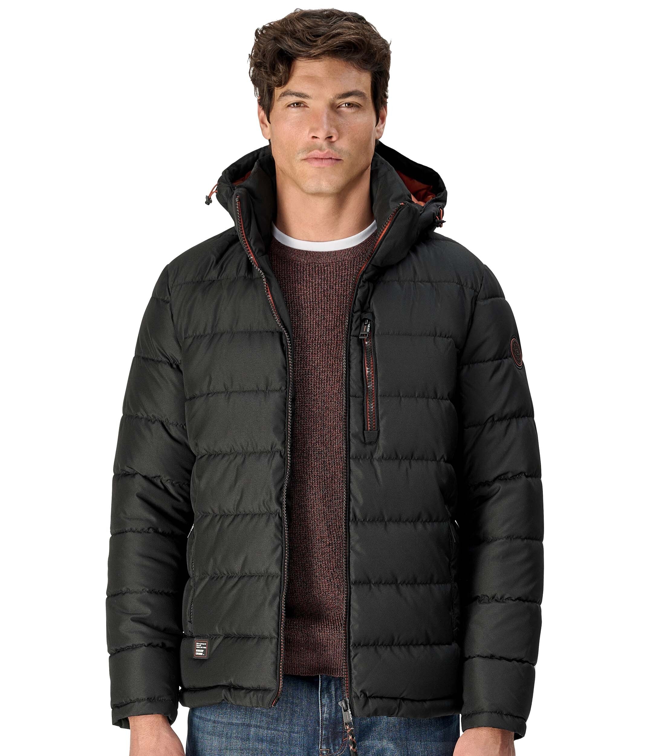 CASAMODA Steppjacke "CASAMODA Steppjacke mit Kapuze uni" günstig online kaufen