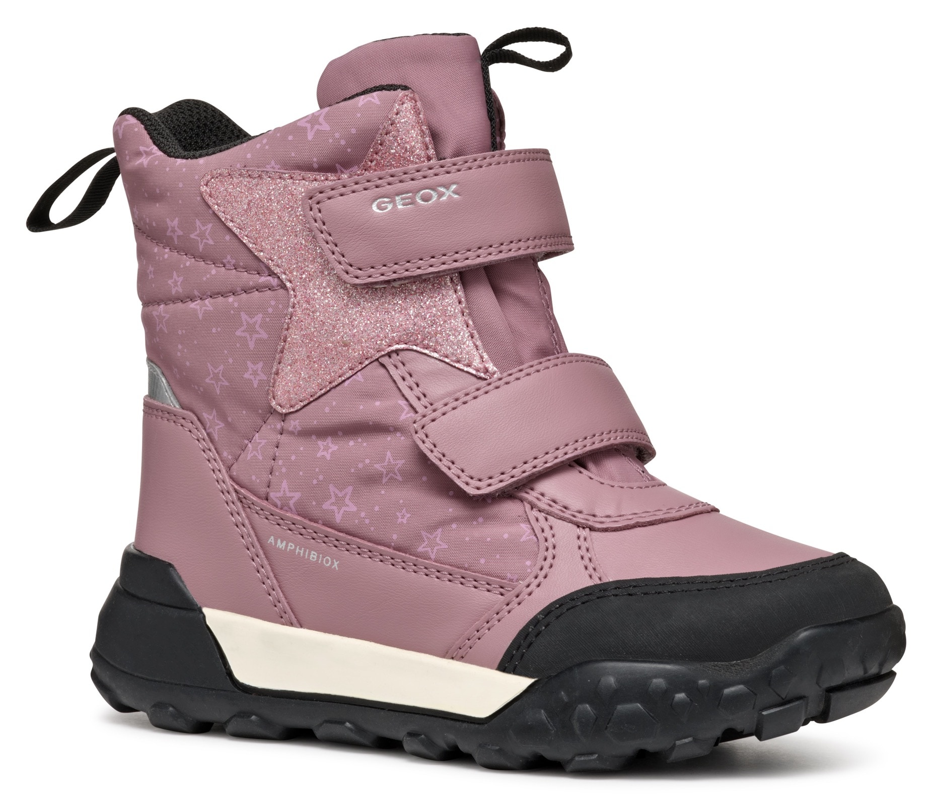 Winterboots »J TREKKYUP GIRL B ABX«, Klettstiefel, Snowboots, Winterstiefel mit...