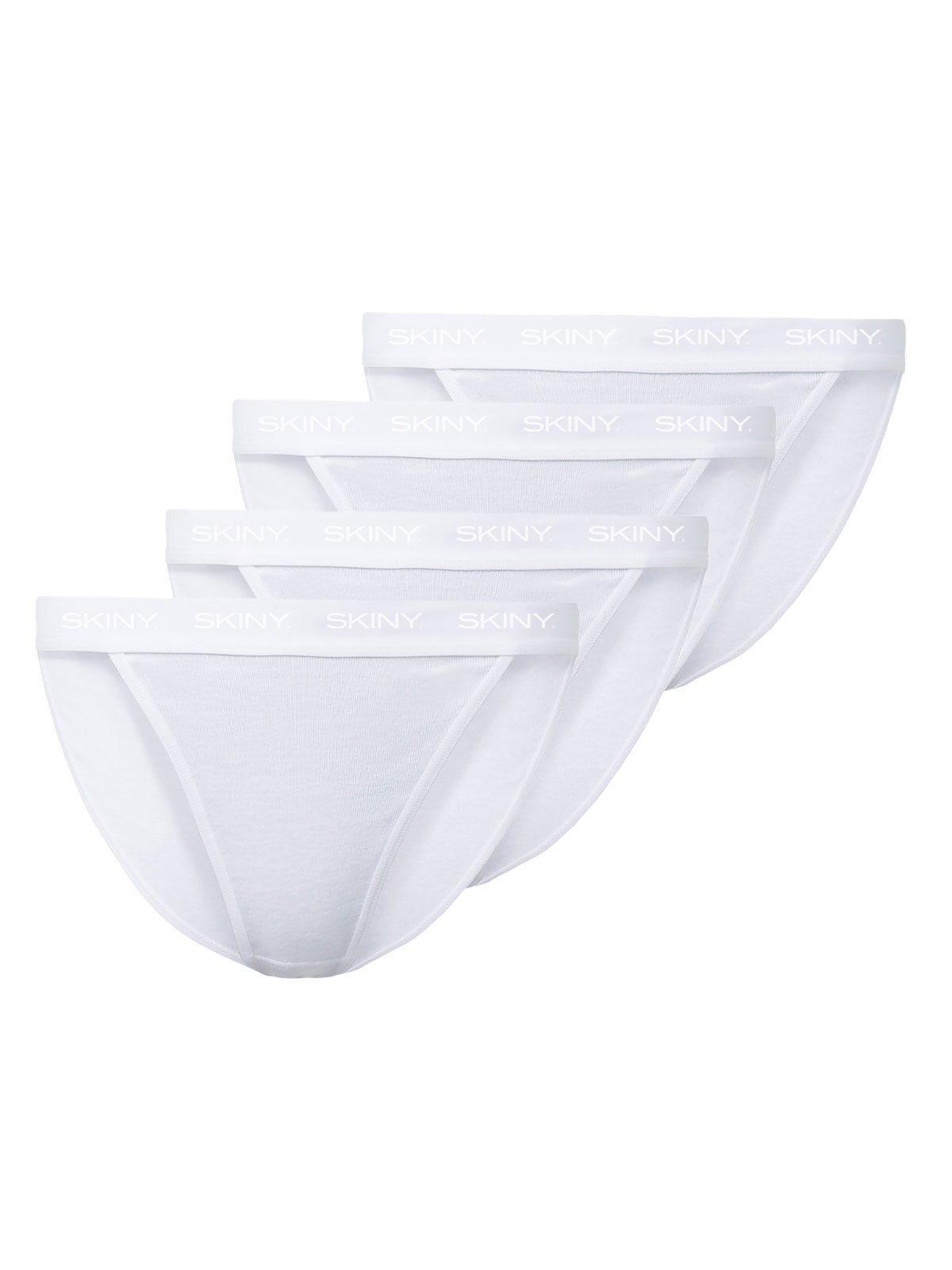 Skiny Tanga "4er Pack Damen Tanga Cotton Rib", (Spar-Pack, 4 Stück St.) günstig online kaufen