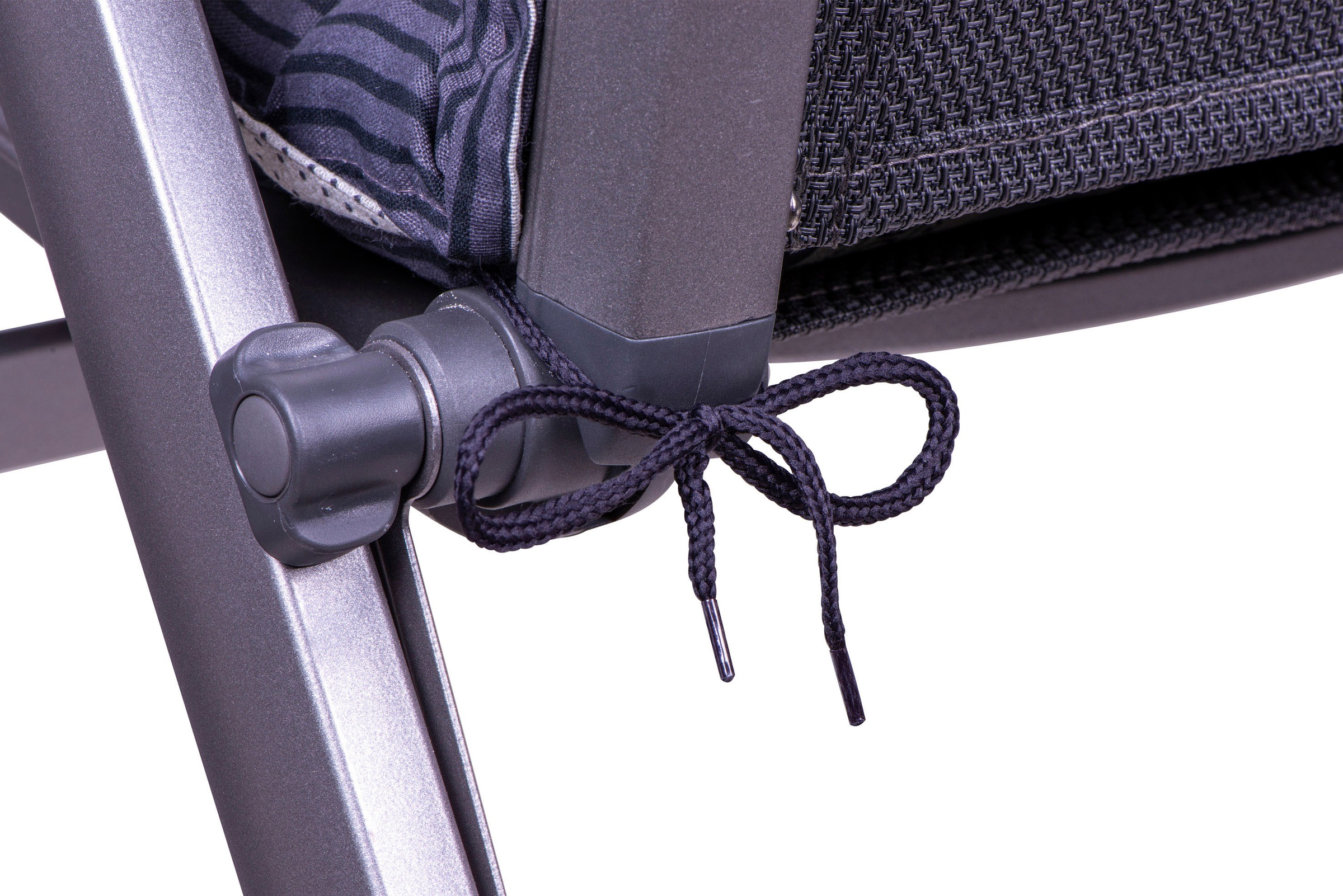 Sesselauflage GO-DE, grau, B:100cm H:8cm T:50cm, Bezug: 50% Baumwolle, 50% Polyester, Polsterauflagen 3