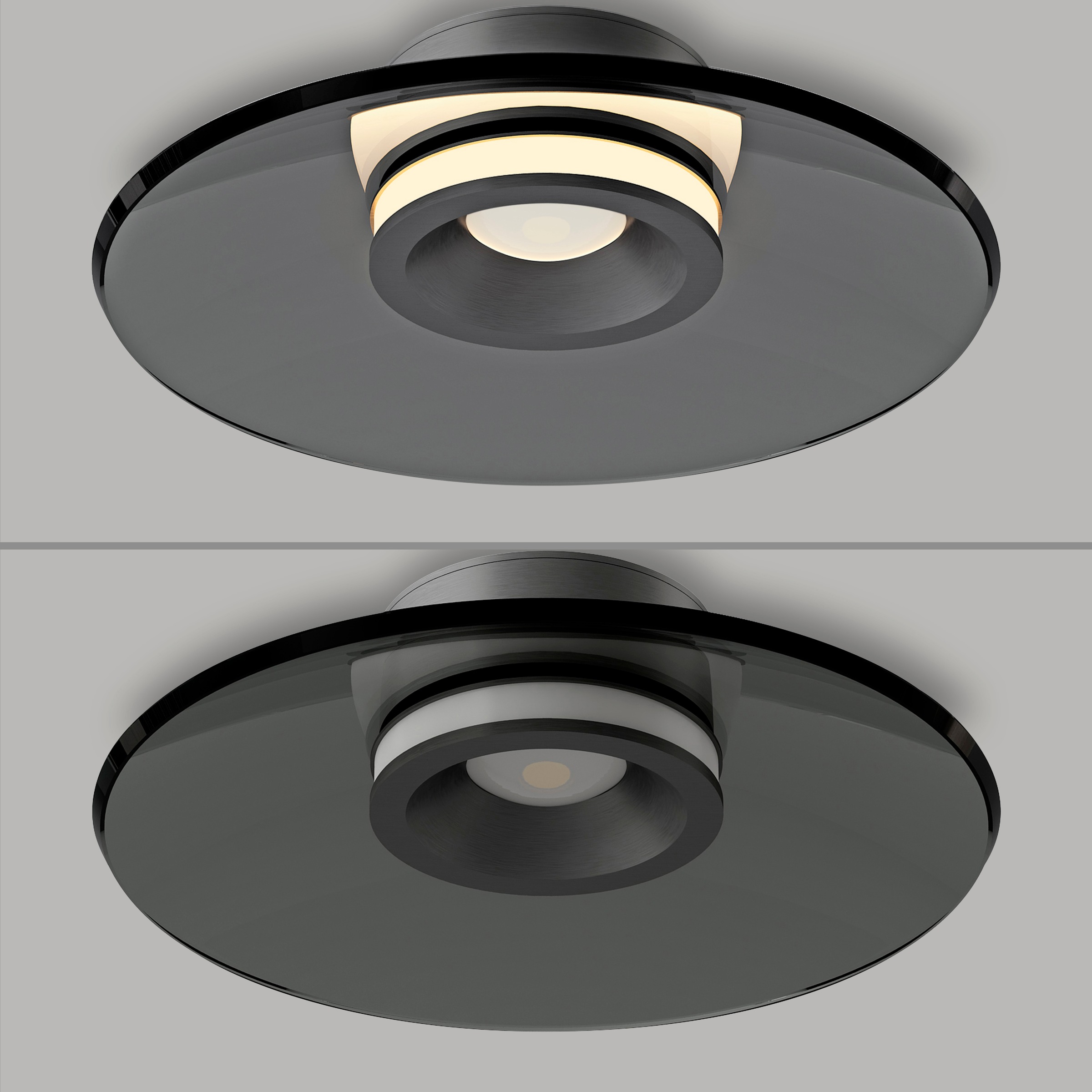 Neuhaus PURE LED Deckenleuchte »PURE Moon« LED-Board 1 Stk. Warmweiß Dimmfähig über separaten Dimmer
