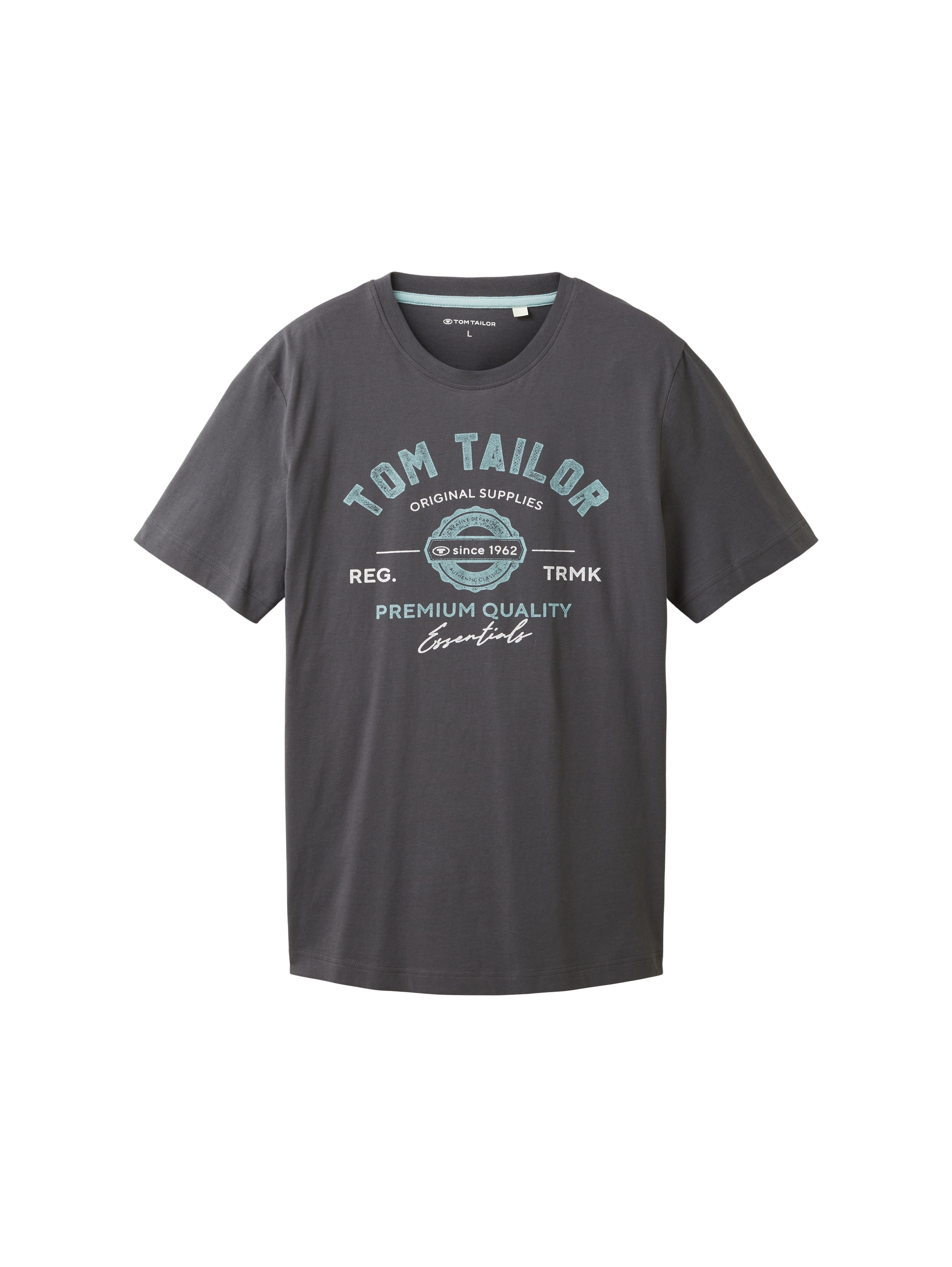 TOM TAILOR T-Shirt, mit großem Logofrontprint