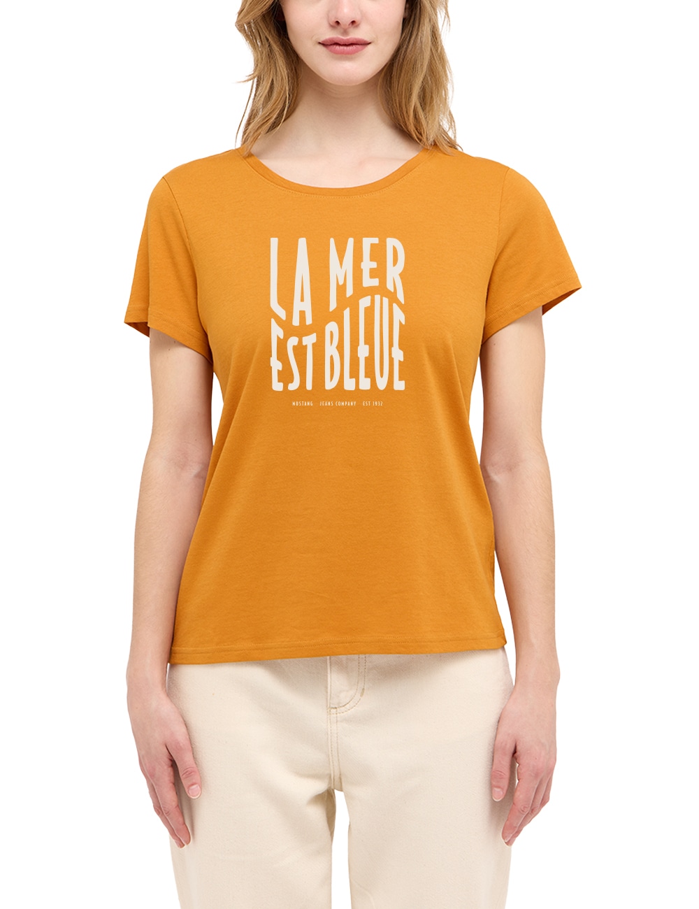 MUSTANG Kurzarmshirt »Damen Style Alma«