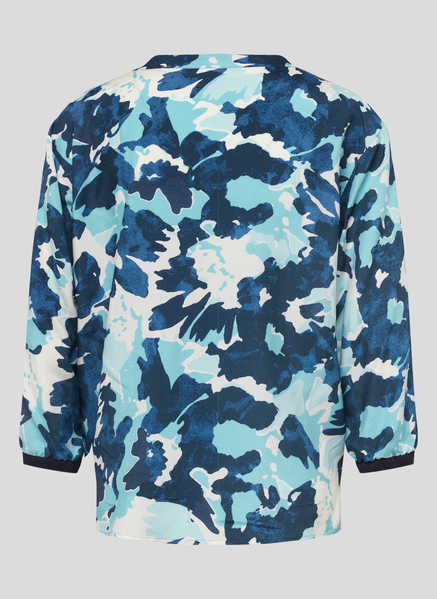 Rabe Klassische Bluse »Rabe Stylische Bluse mit blauem Print«