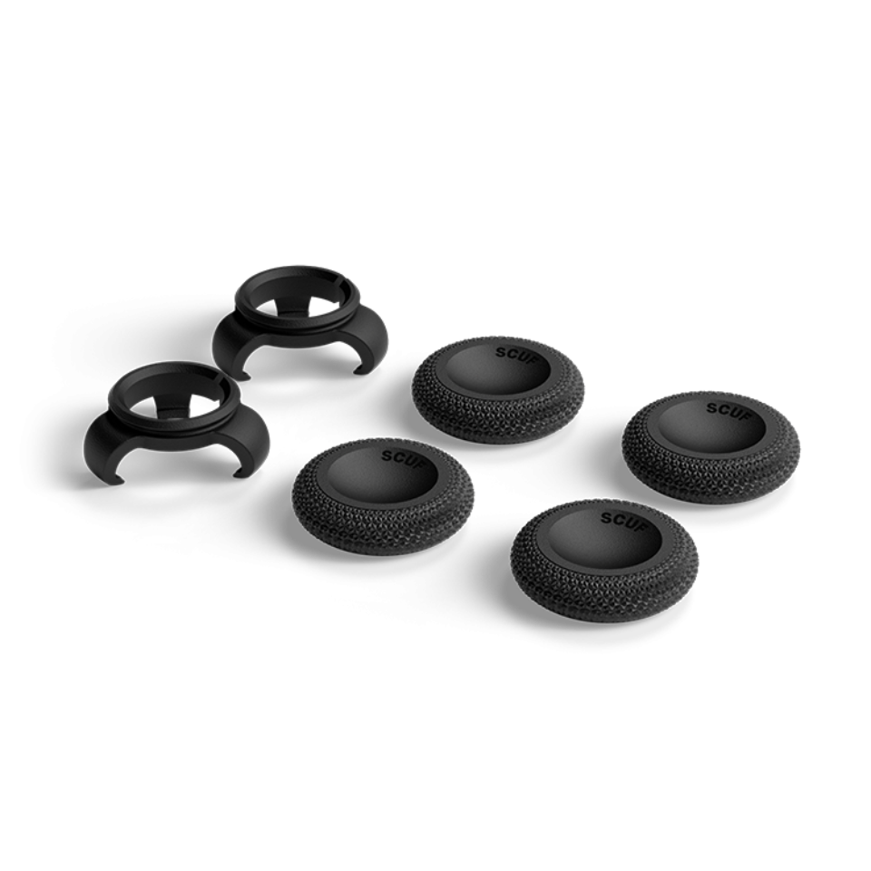 SCUF Gaming Controller Caps »Universal Thumbsticks Grip - Black (6pc)«, Xbox One Controller-PlayStation 5